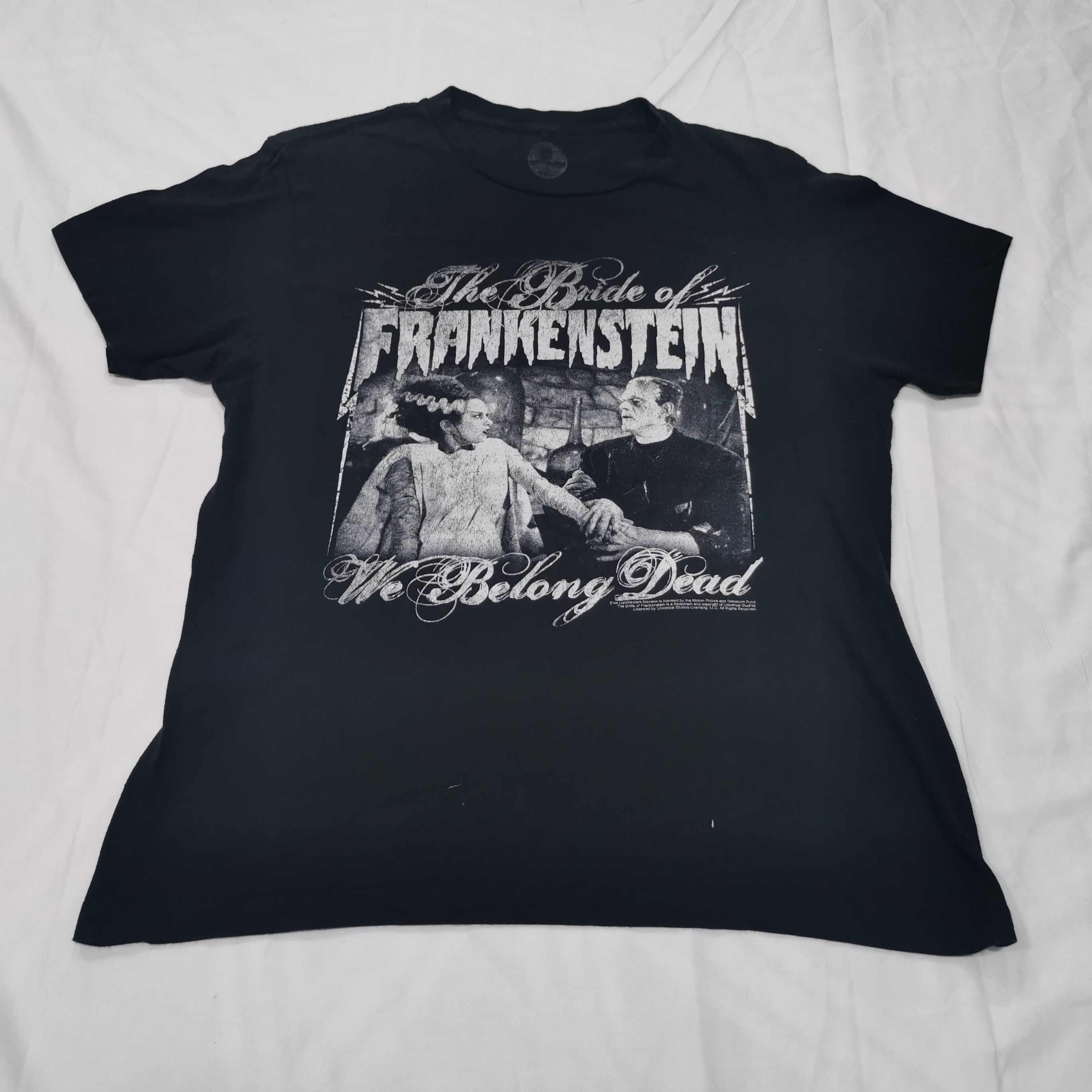 Vintage - The Bride of Frankenstein We Belong Dead T-shirt - 1