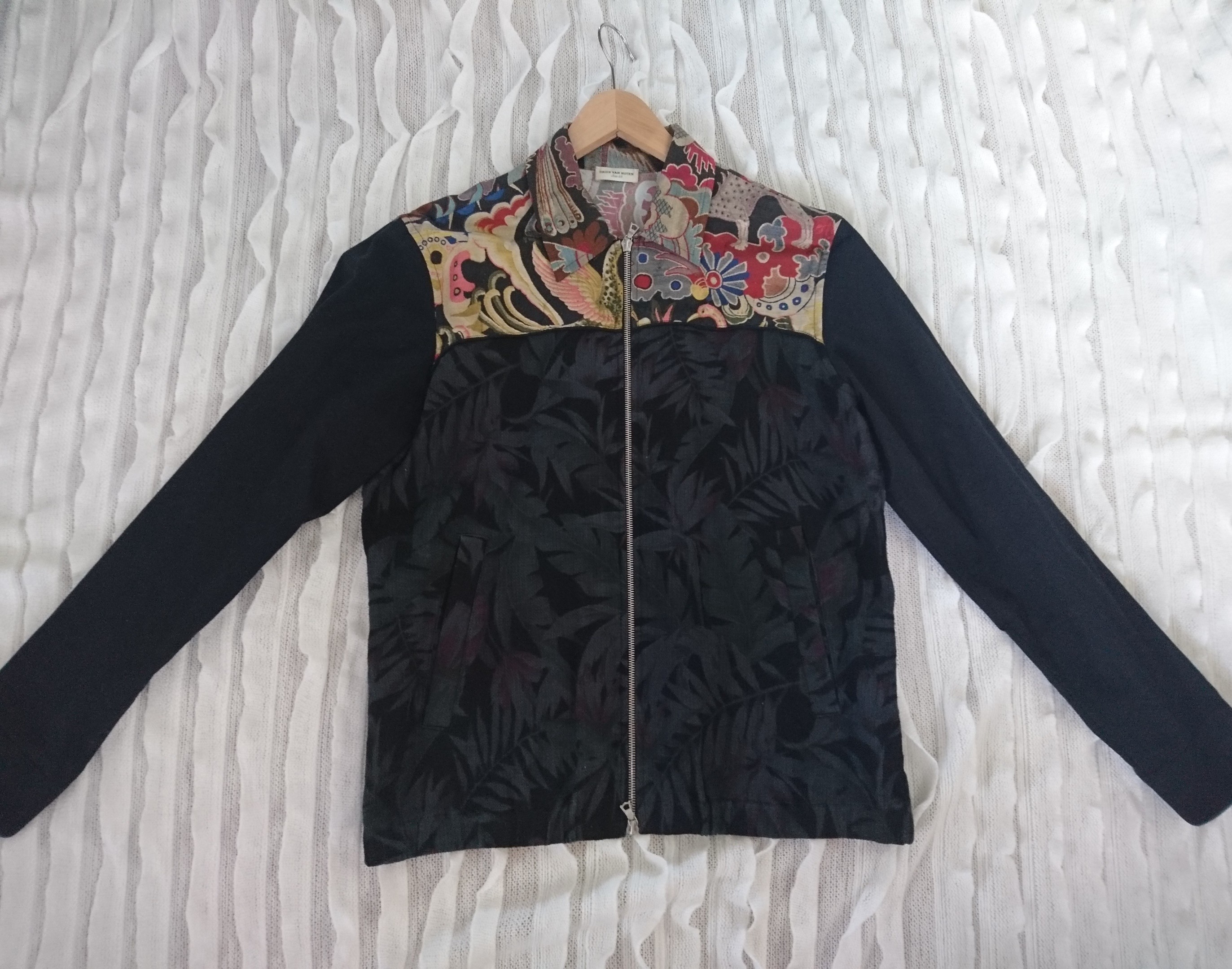 Rare Iconic Floral Pattern Motif Embroidered Bomber - 3