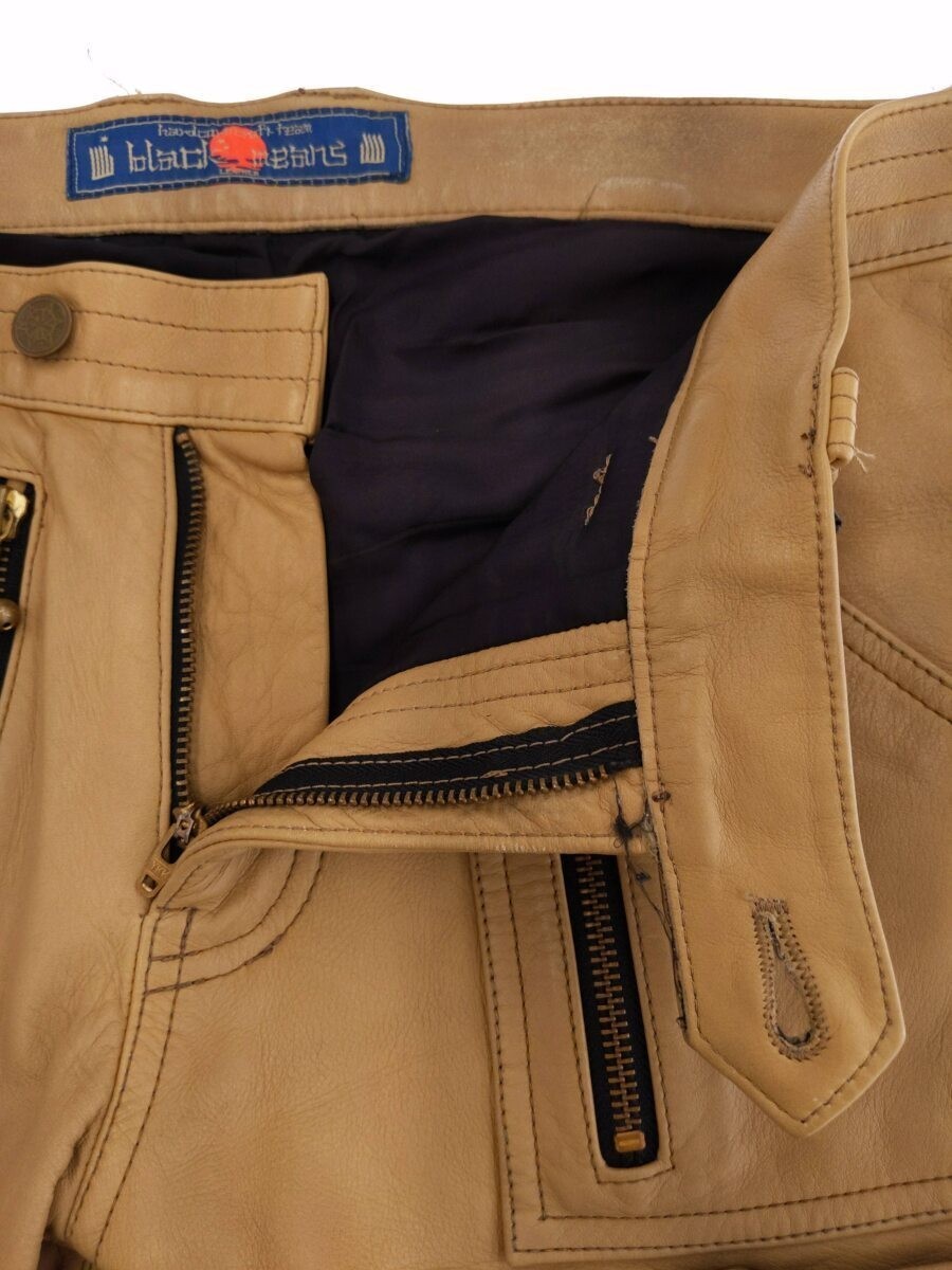 Blackmeans - Blackmeans Leather Dogi Trousers - 3