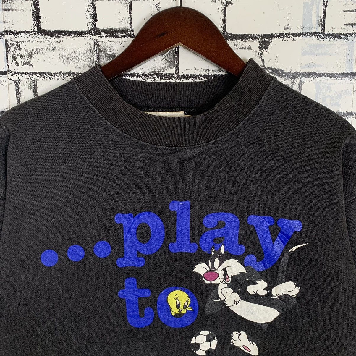 Vintage 90s The Looney Tunes American Animated Sweatshirt - 2