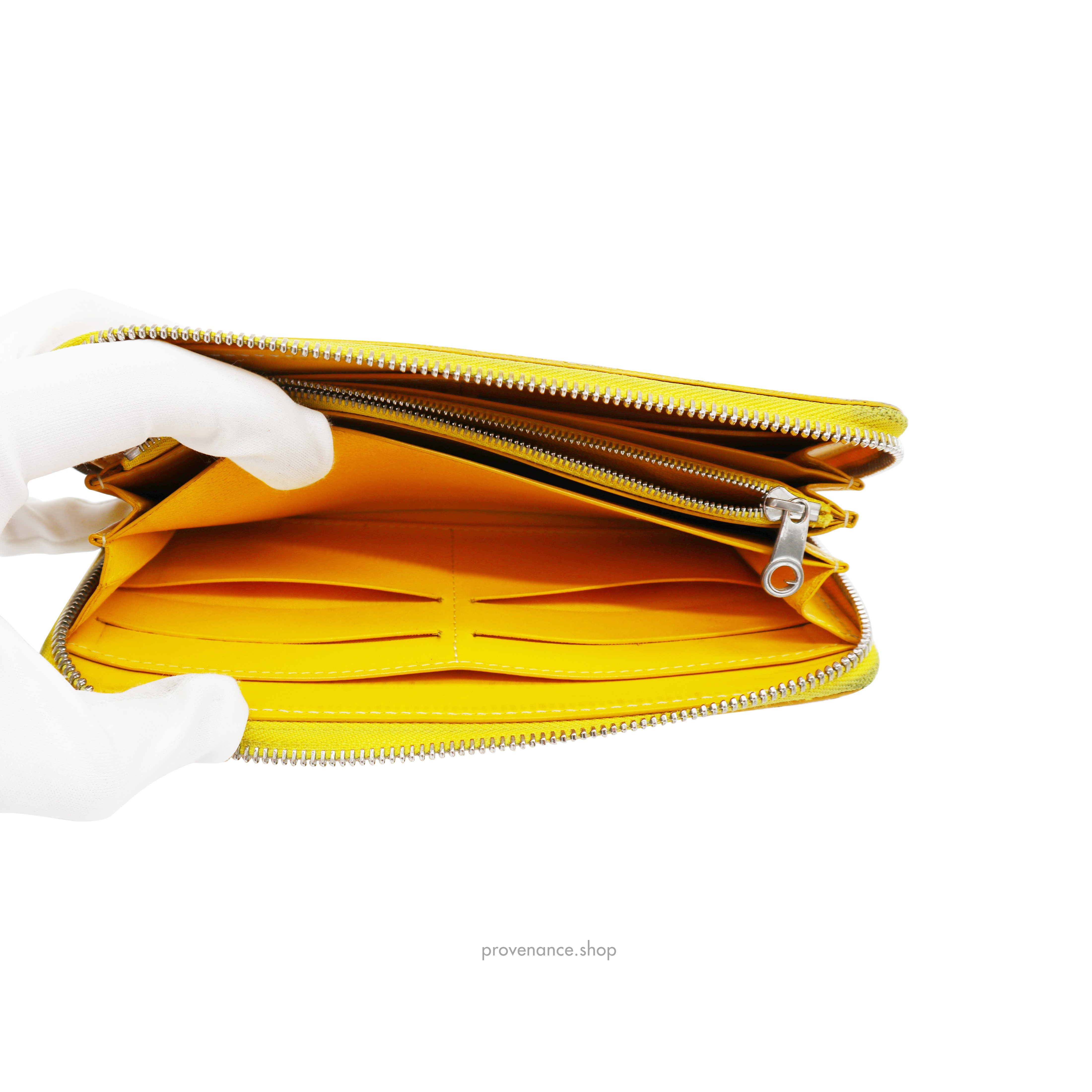Goyard Matignon Zipped Wallet - Yellow Goyardine - 15