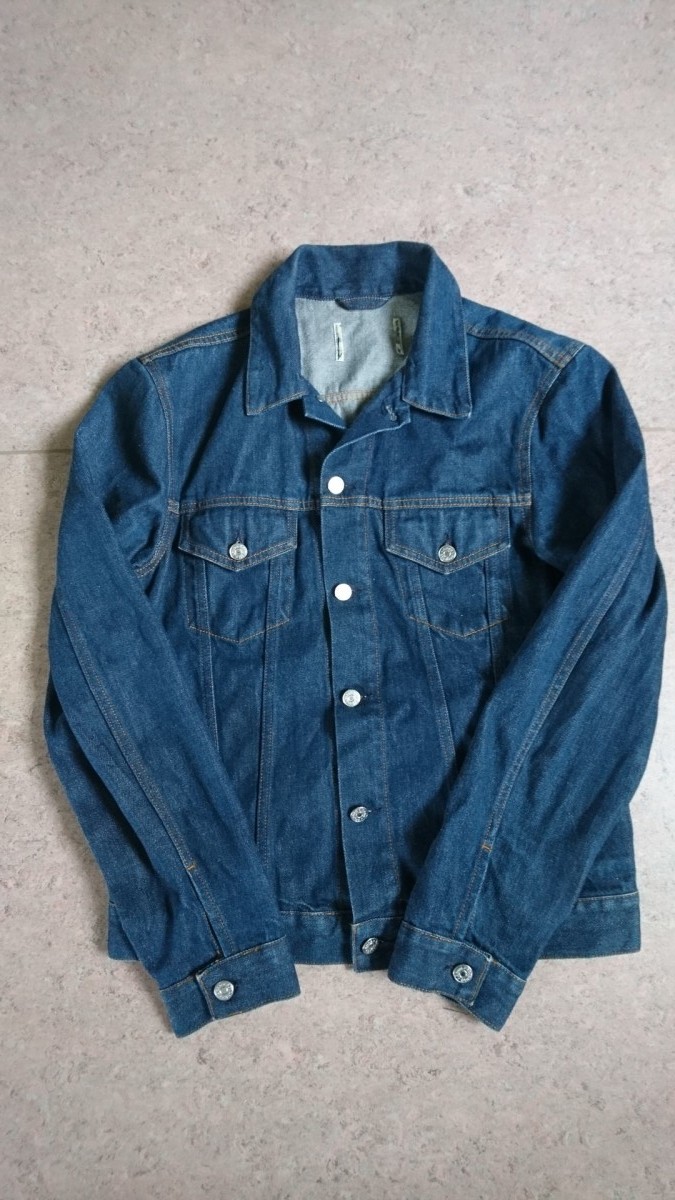 Blue Denim Jacket Made In Italy 48 - 2