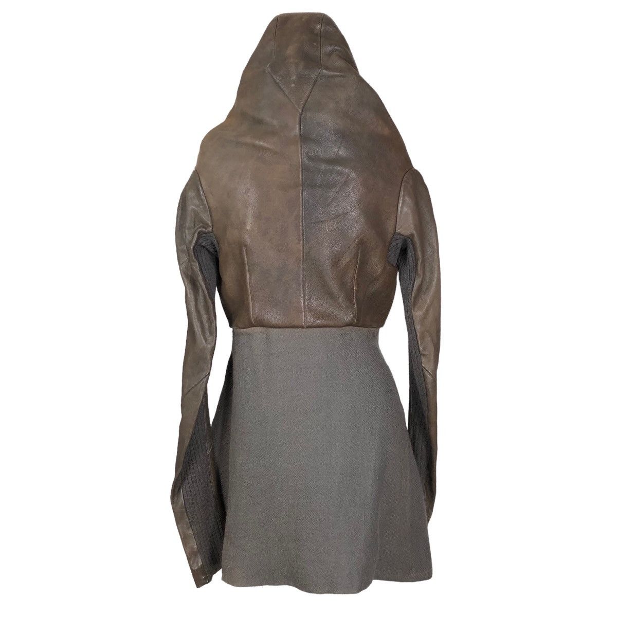 Rick Owens Fall 2010 R-t-W Assassin Hooded Leather Jacket - 23