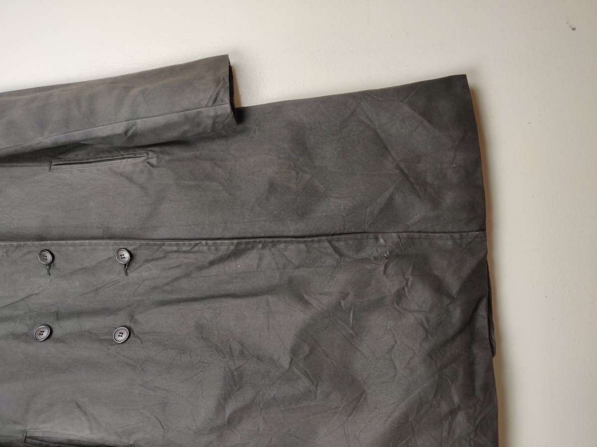 APC Wax Double Breast Jacket Long Coat - 7
