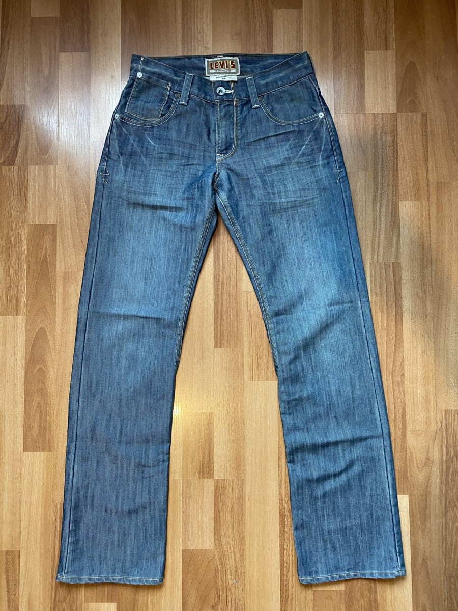 514 slim straight denim jeans - 5