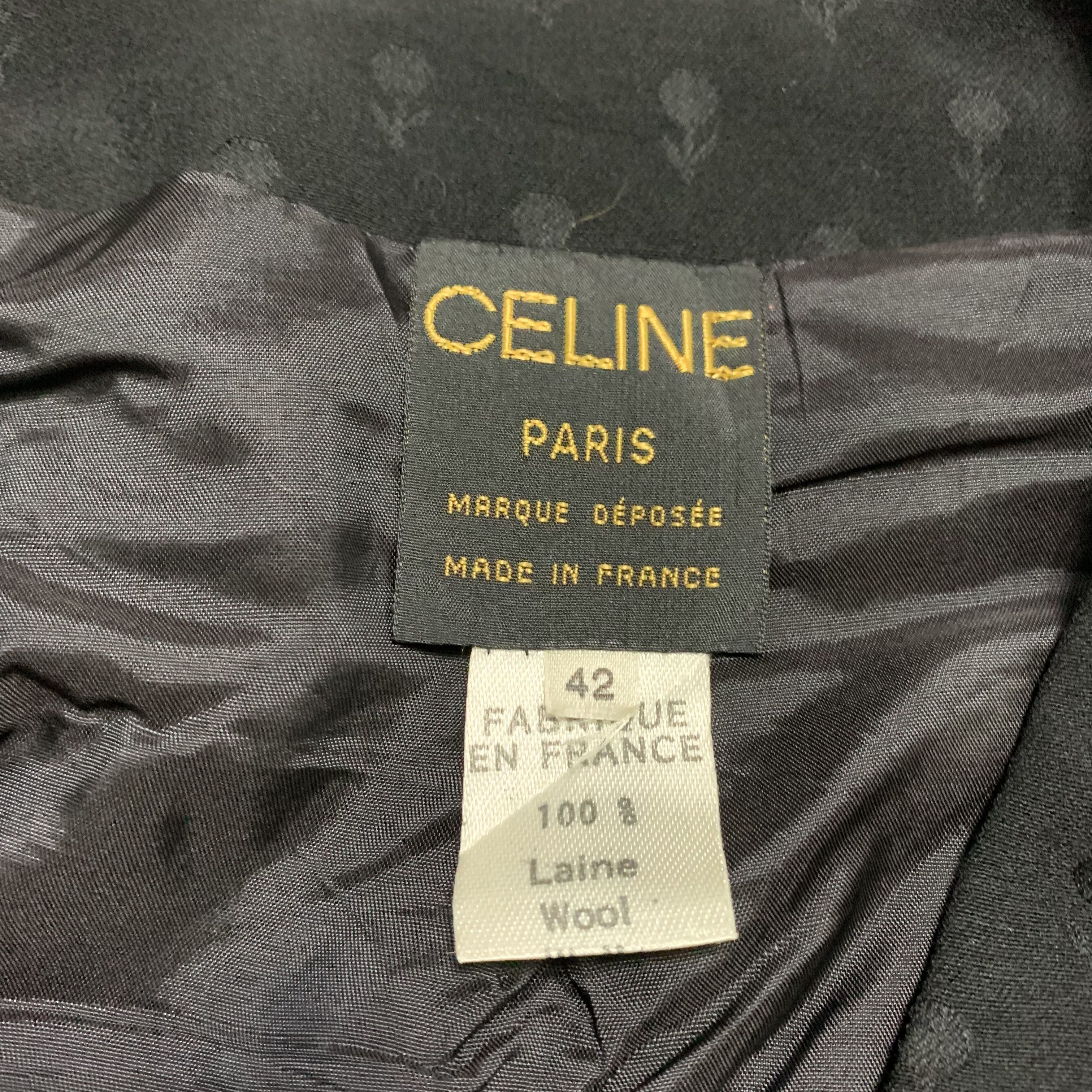 Vintage 70s Celine Monogram Jacket - 8