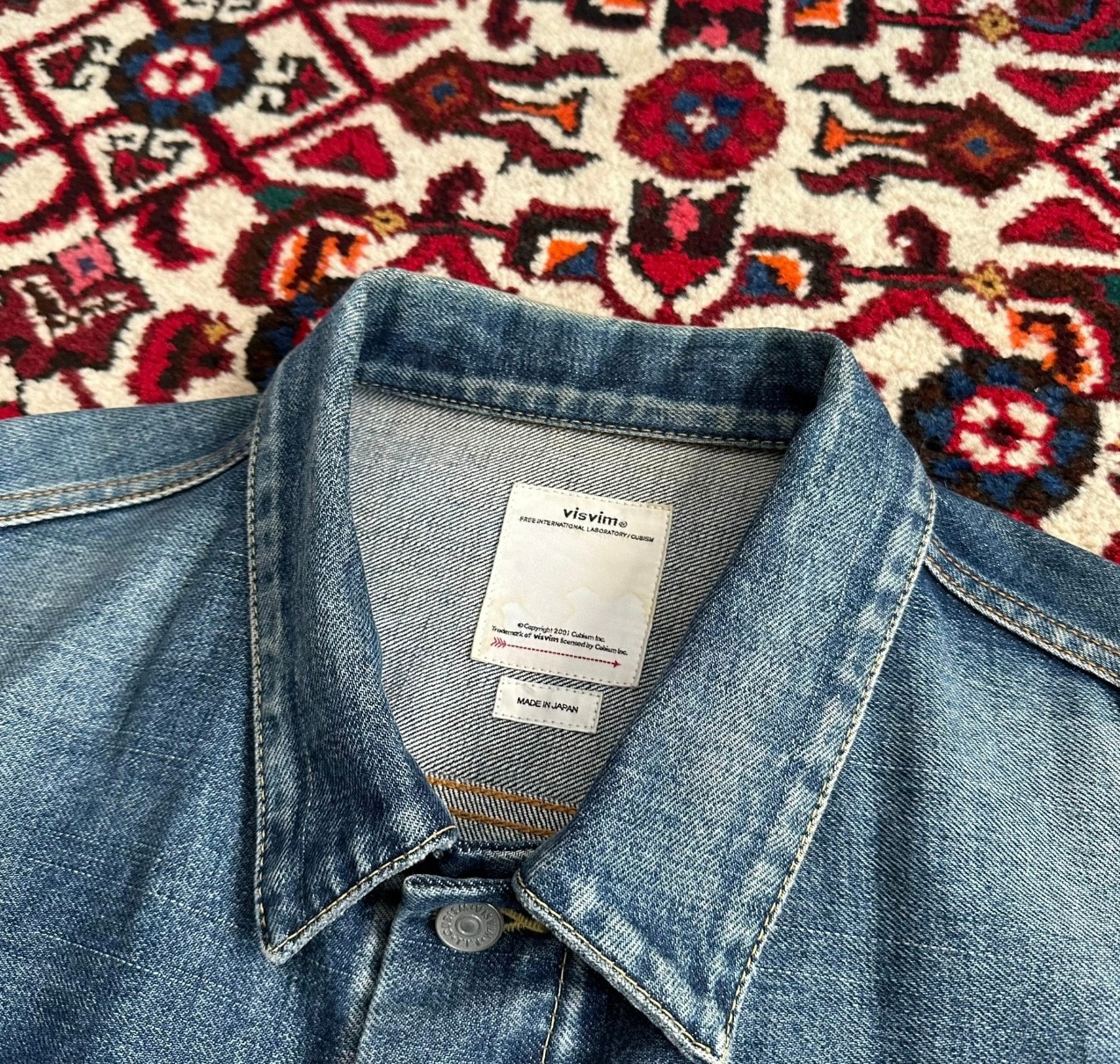 visvim Visvim 19ss d1001 101 denim jacket | roarxlvintage | REVERSIBLE