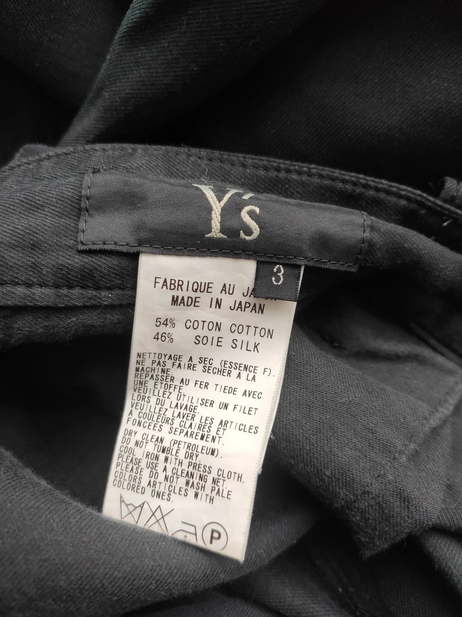 Zipped silk/cotton trousers.Like Layer-0 or Devoa - 4