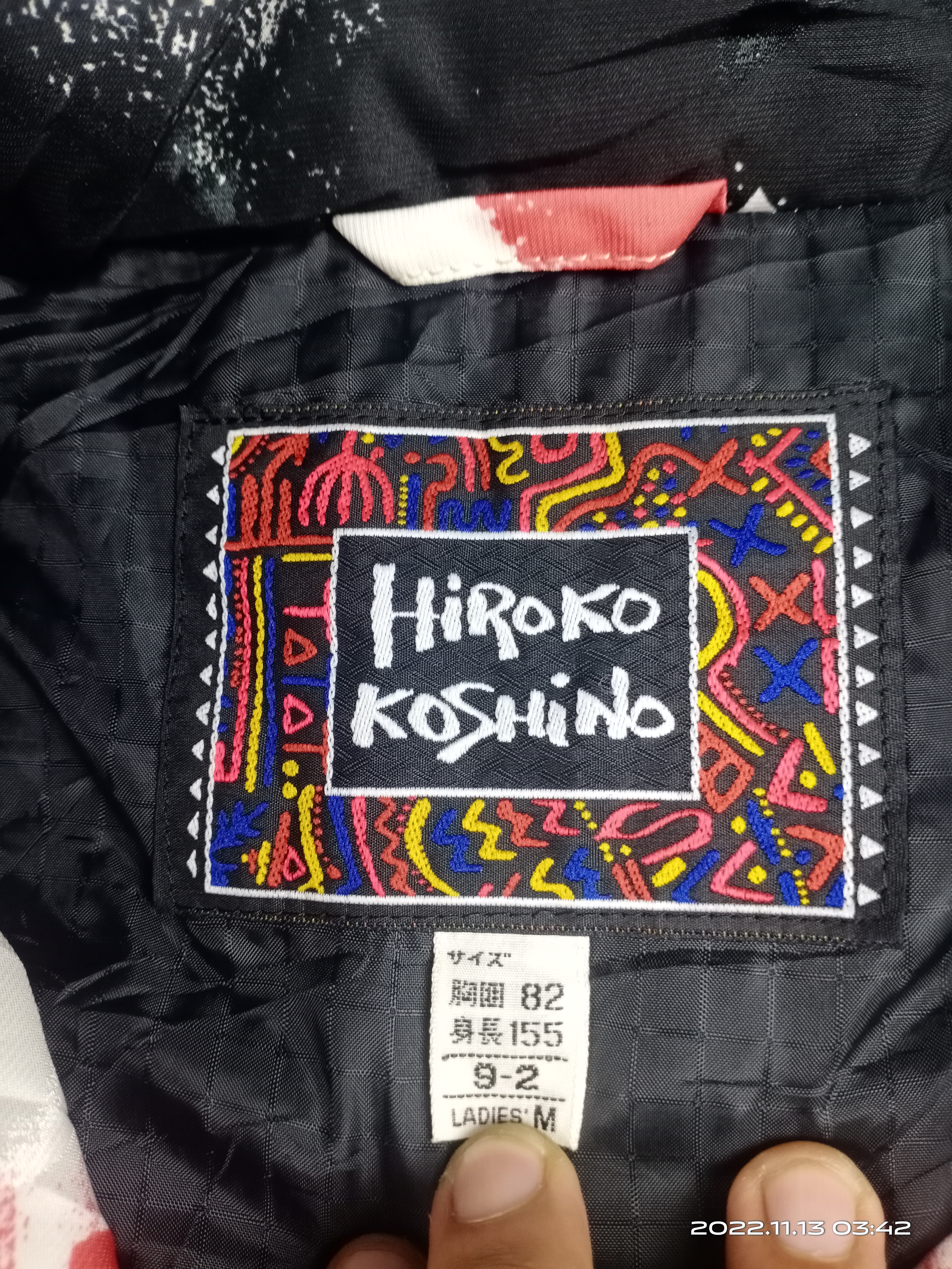 Japanese Brand - 💥RARE💥Vintage Hiroko Koshino Pop Art Halfziper Ski Jacket - 11