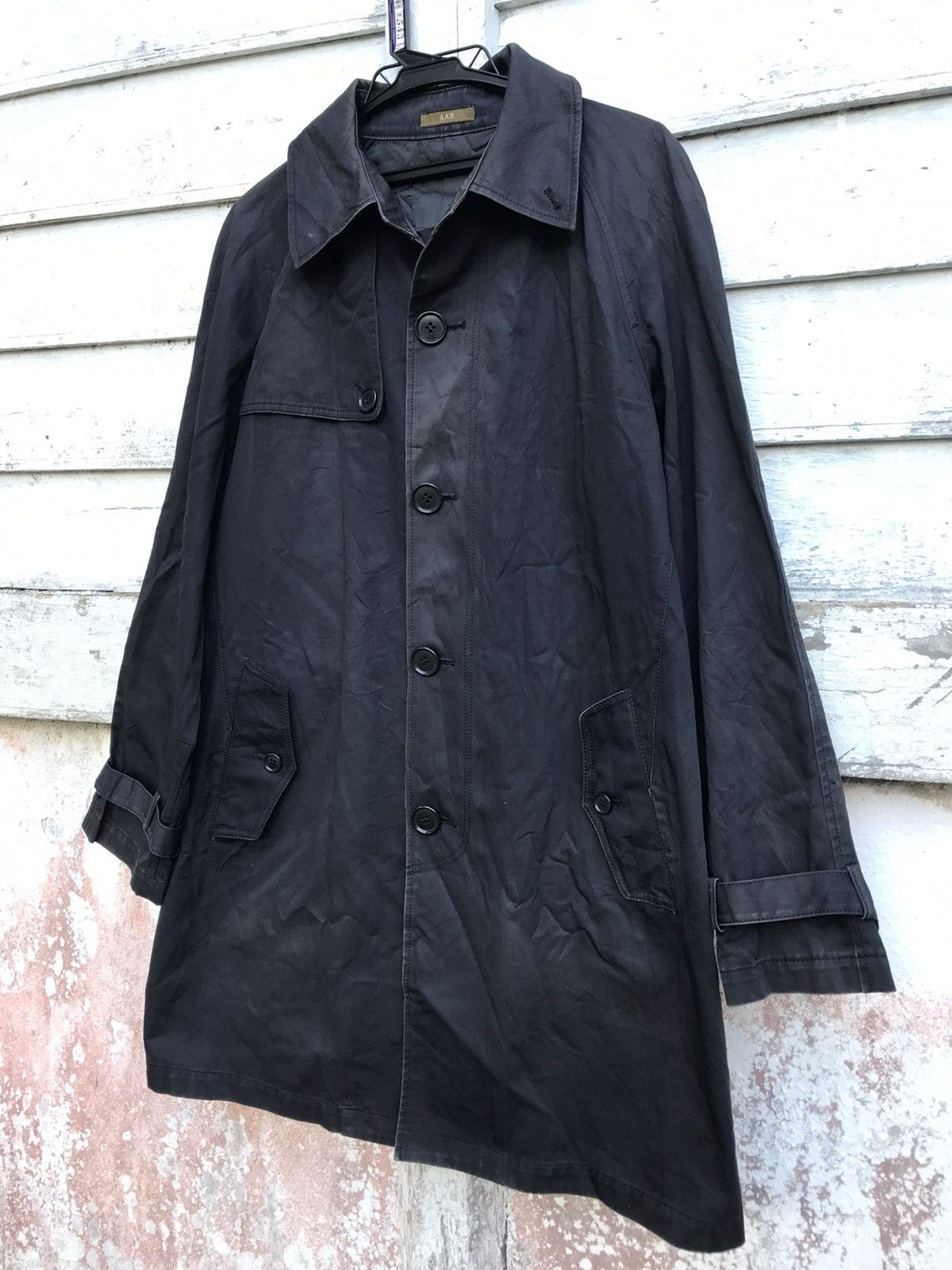 Yohji Yamamoto Against All Risk (A.R.R )Trench Coat - 2