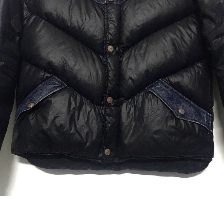 Levis down jacket mix denim material - 6