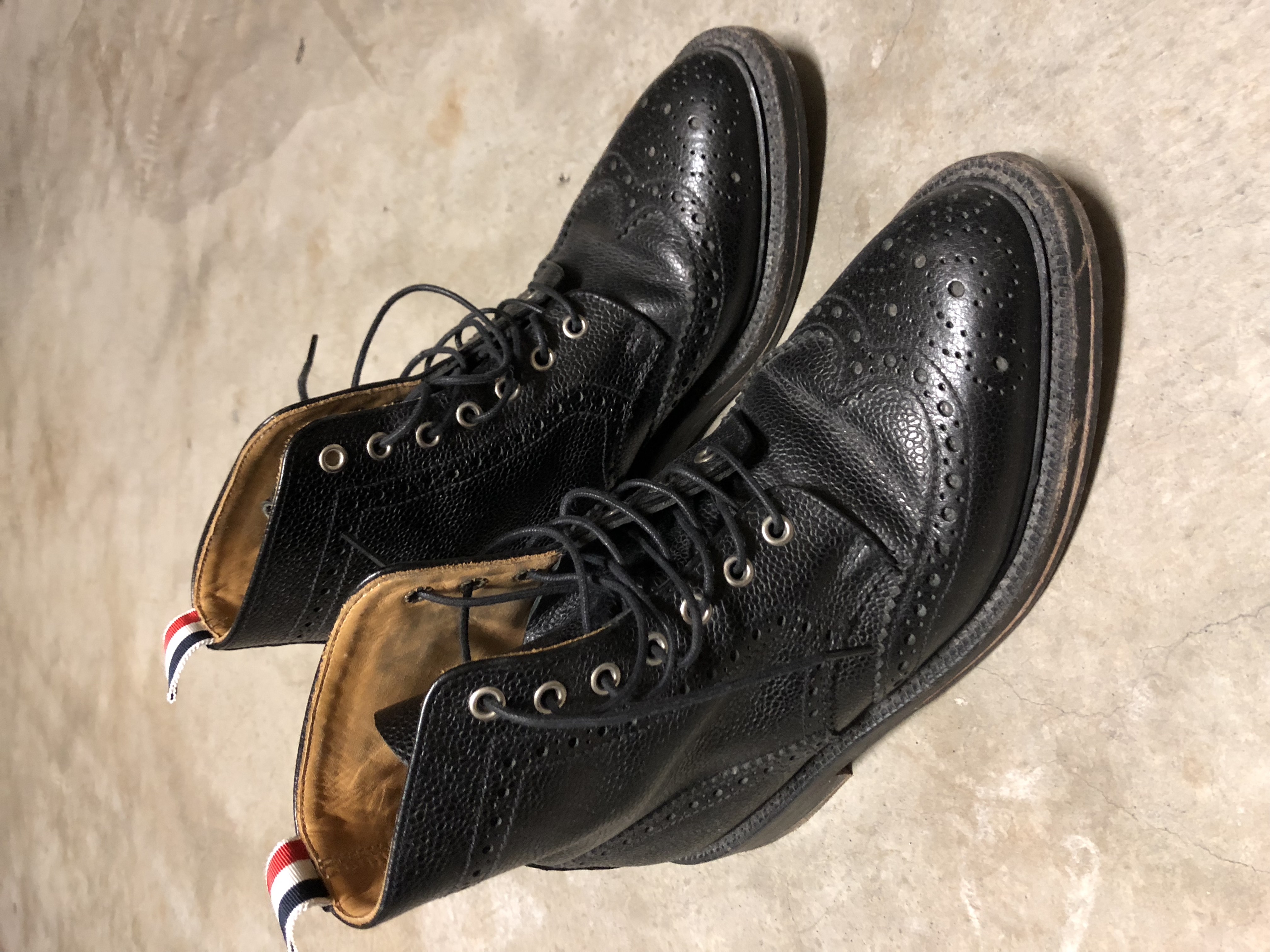 Classic Brogue Boots size US7.5 - 1