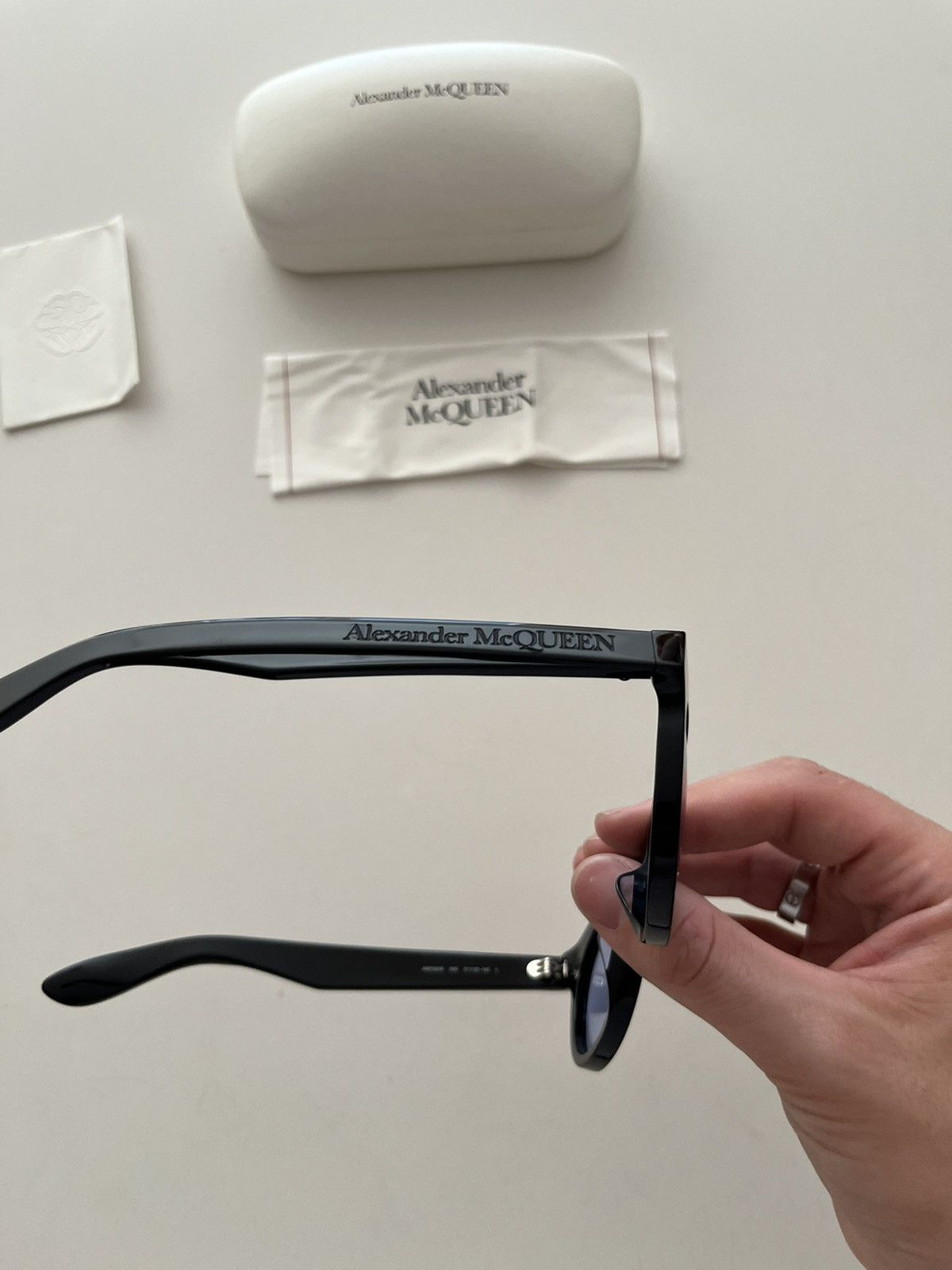 NWT - Alexander McQueen Blue lens sunglasses - 2