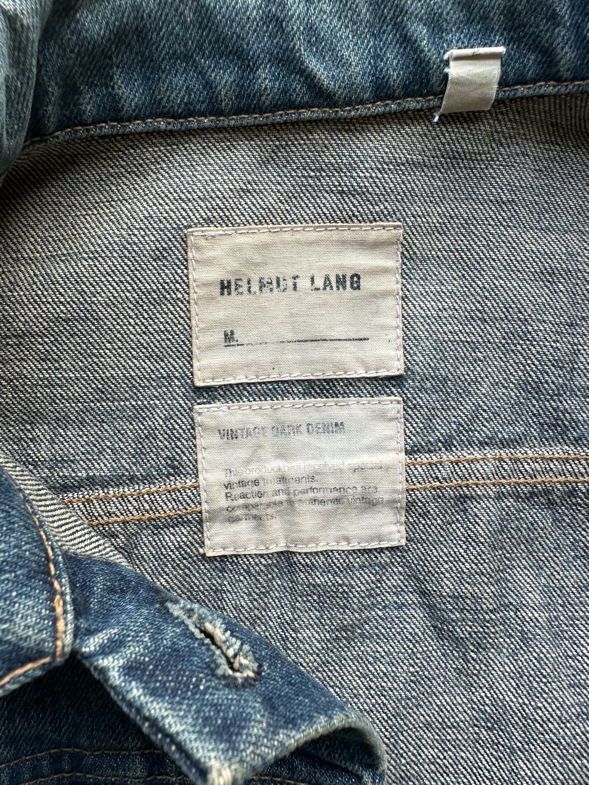 Helmut Lang - Vintage Dark Denim Jacket - 5
