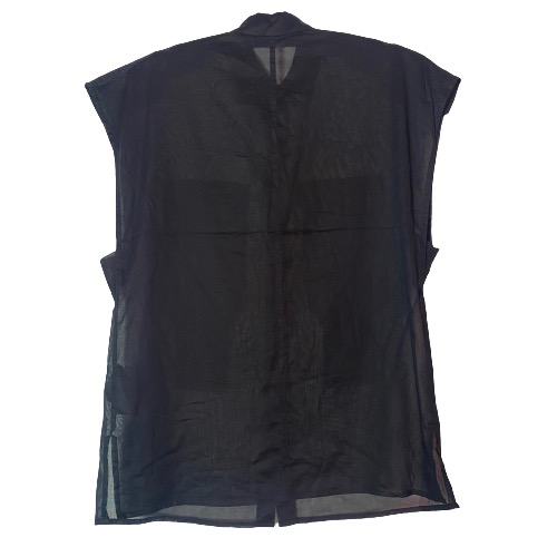 Alexander Wang Sheer Button Up Shirt Sleeveless - 2