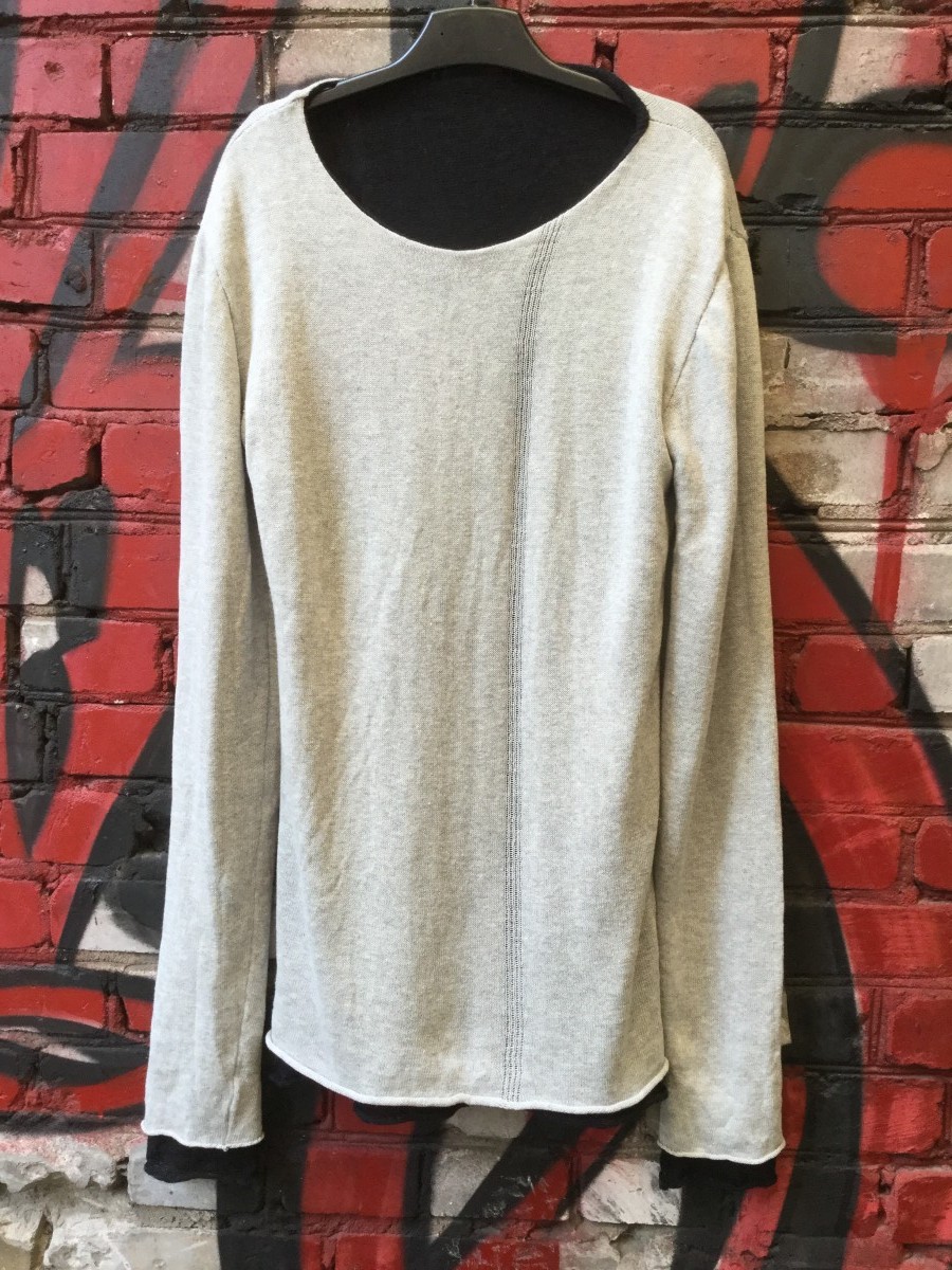 Lumen Et Umbra - FW13 reversible sweater.Like Rick Owens or Yanamoto. - 2