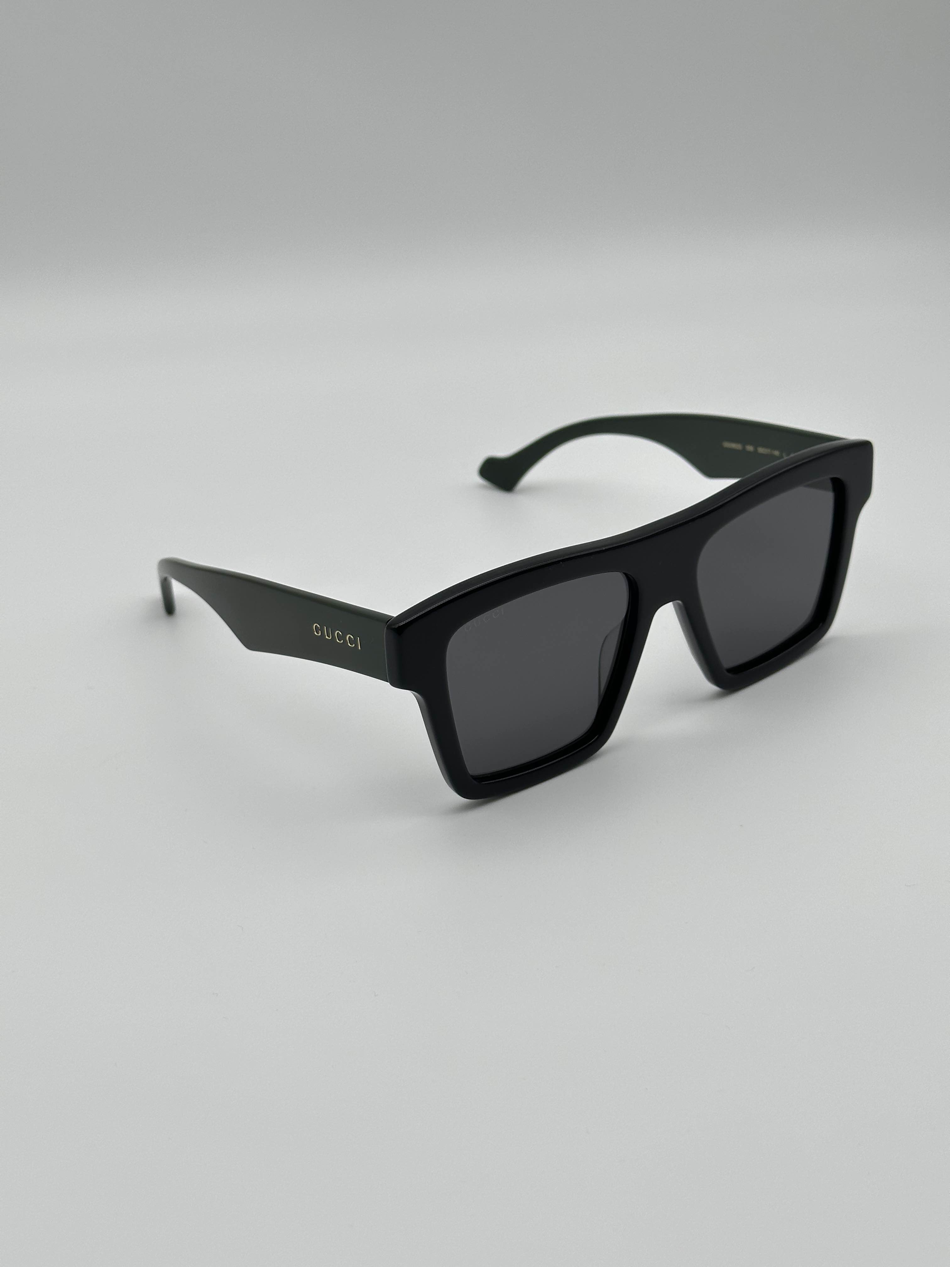 BRAND NEW GUCCI GG0962S 009 Black/Green/Grey Unisex Sunglasses - 2