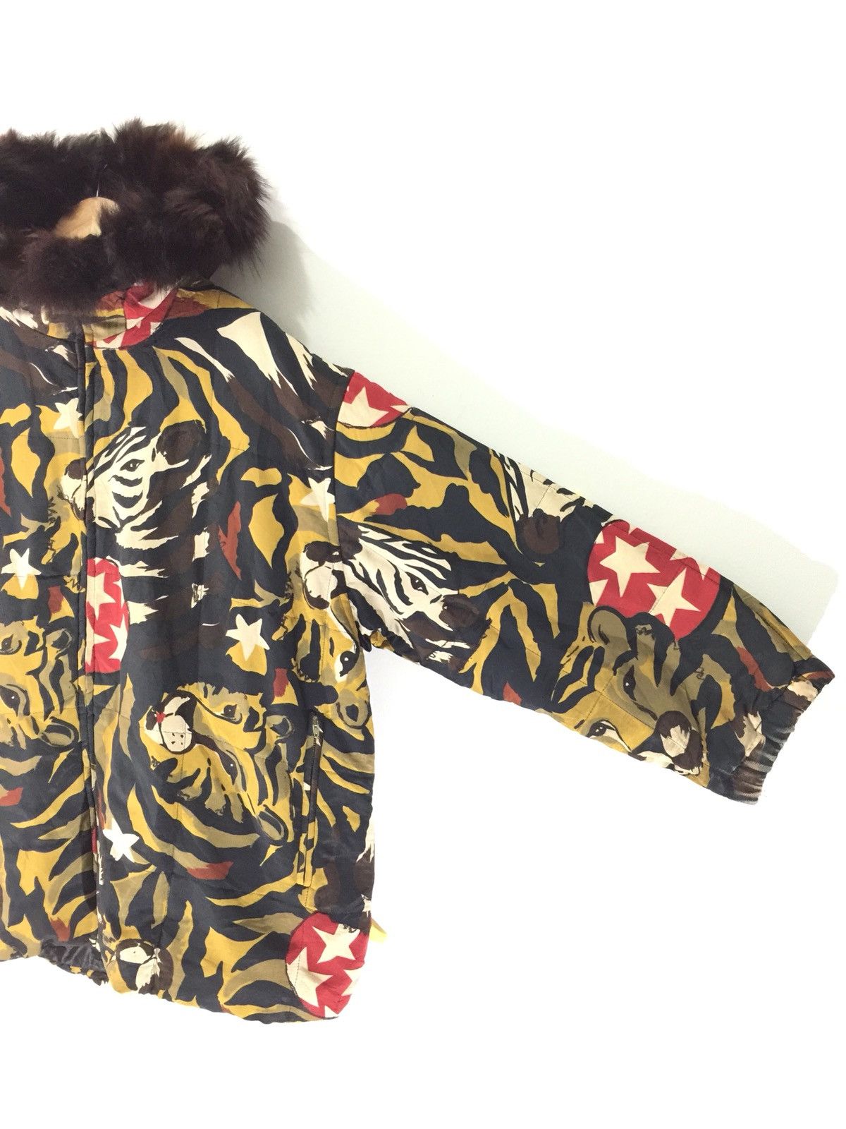 Vintage - Iceberg Made In Italy Full Print Tiger Sukajan Jacket - 3