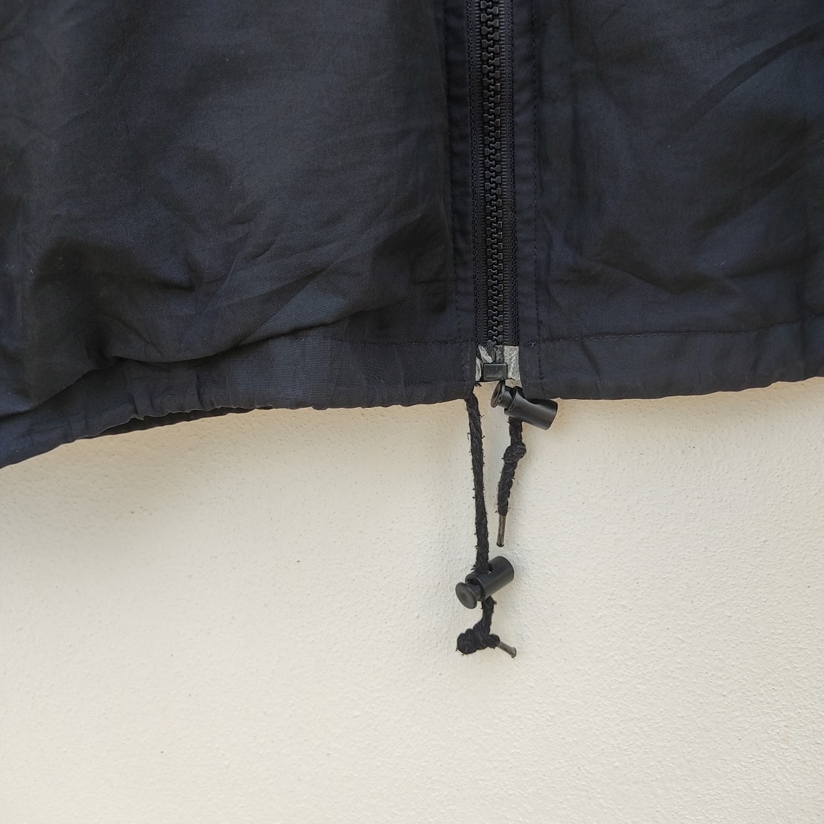 Andre Courreges - Vintage Courreges Homme Big Logo Black Winbreaker Jacket - 6