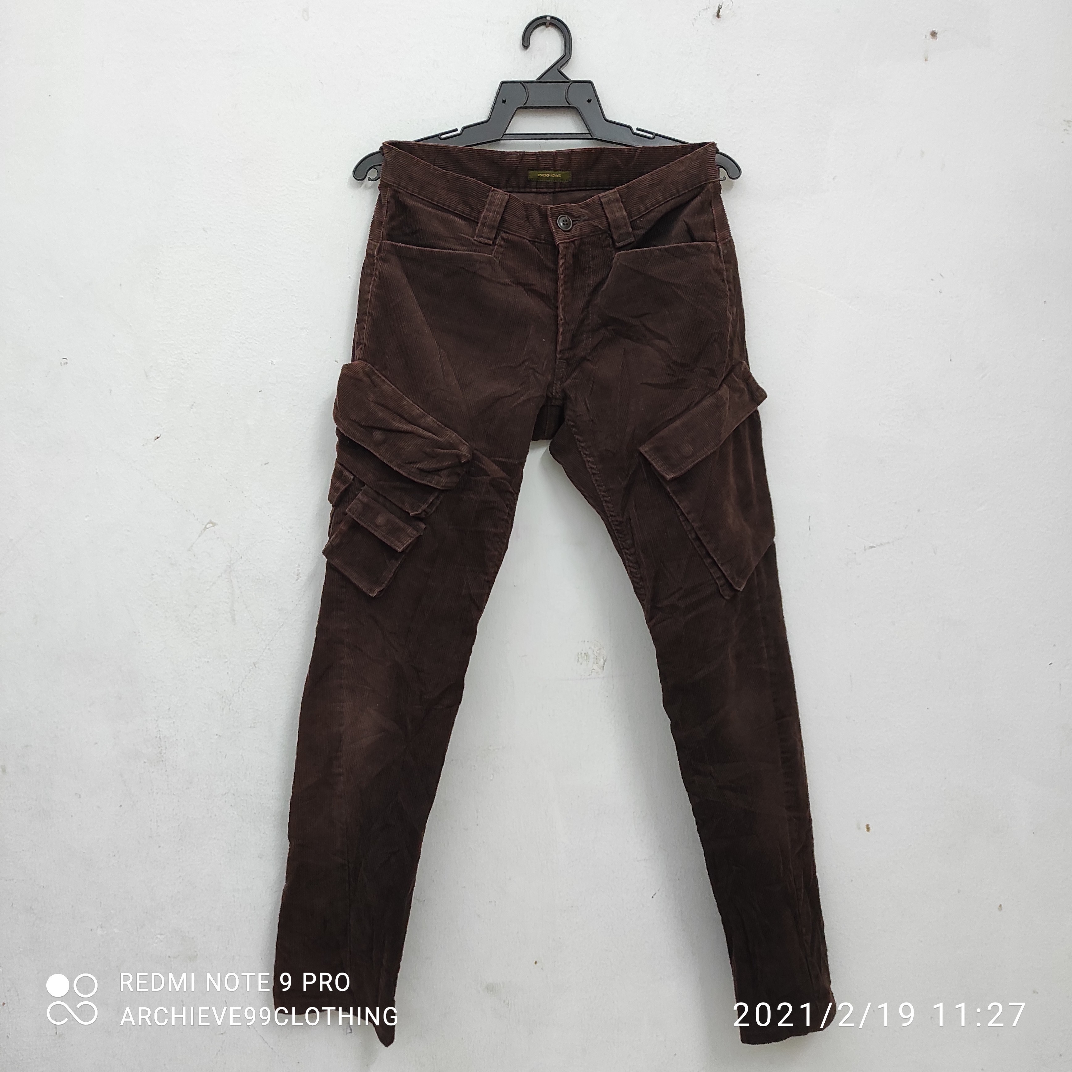 Japanese Brand - 291295 HOMME multi pocket cargo military pants - 1