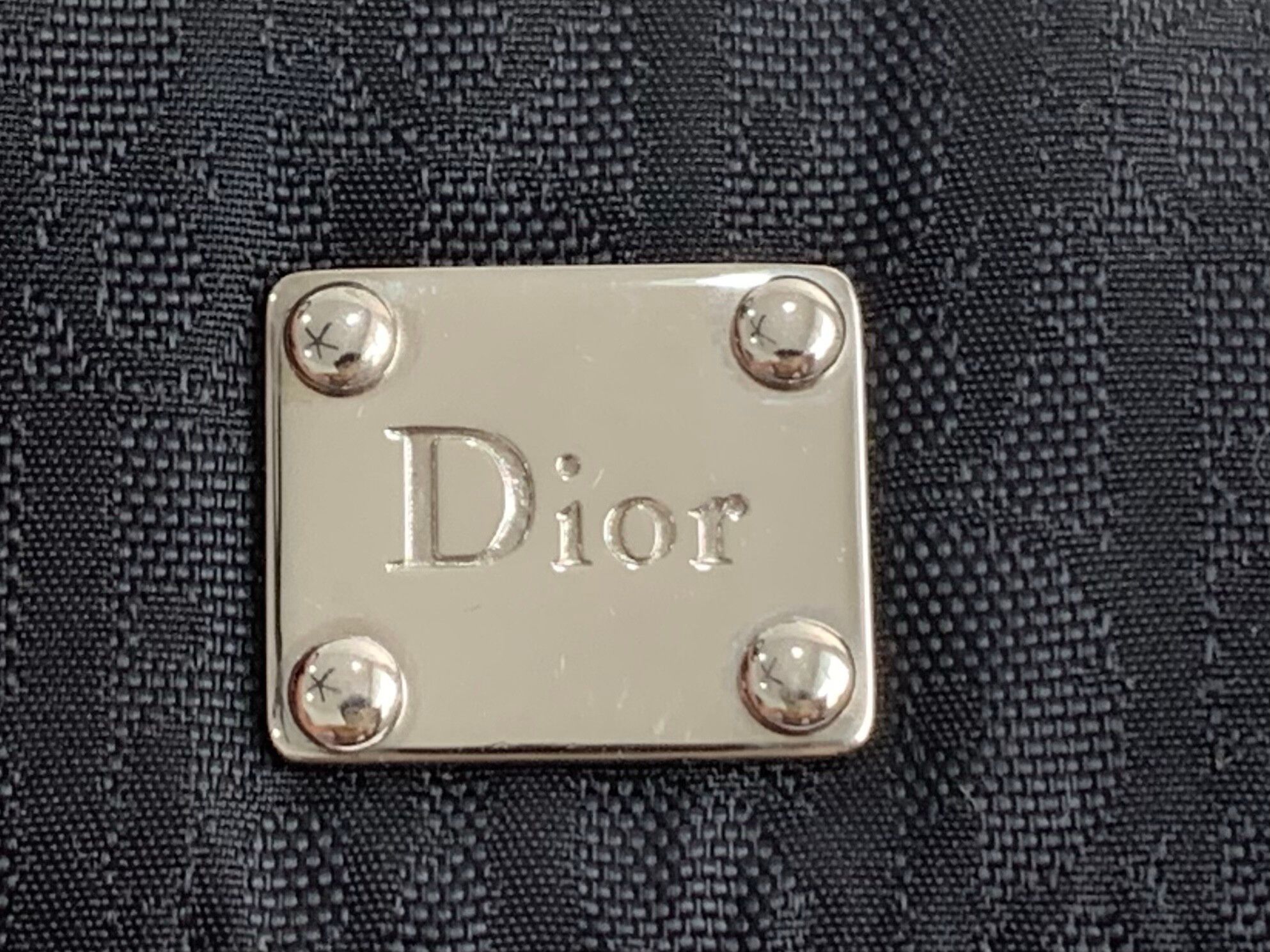 Christian Dior Logo Trotter Sling bag Waist bag Black - 14