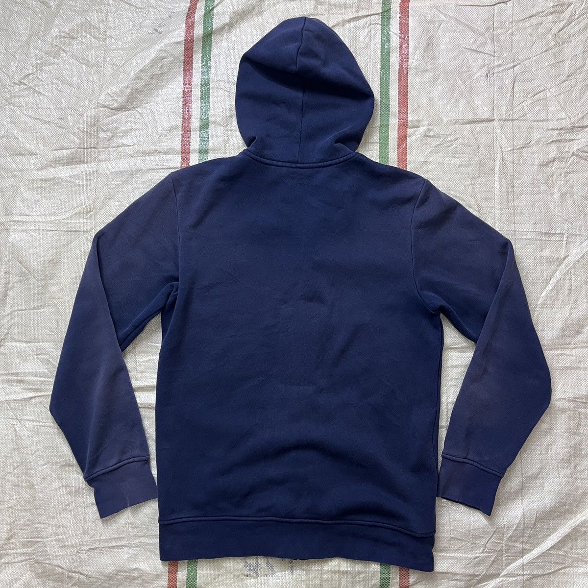 Vintage Adidas 3 Stripes Hoodie Blue Label Trefoil - 20