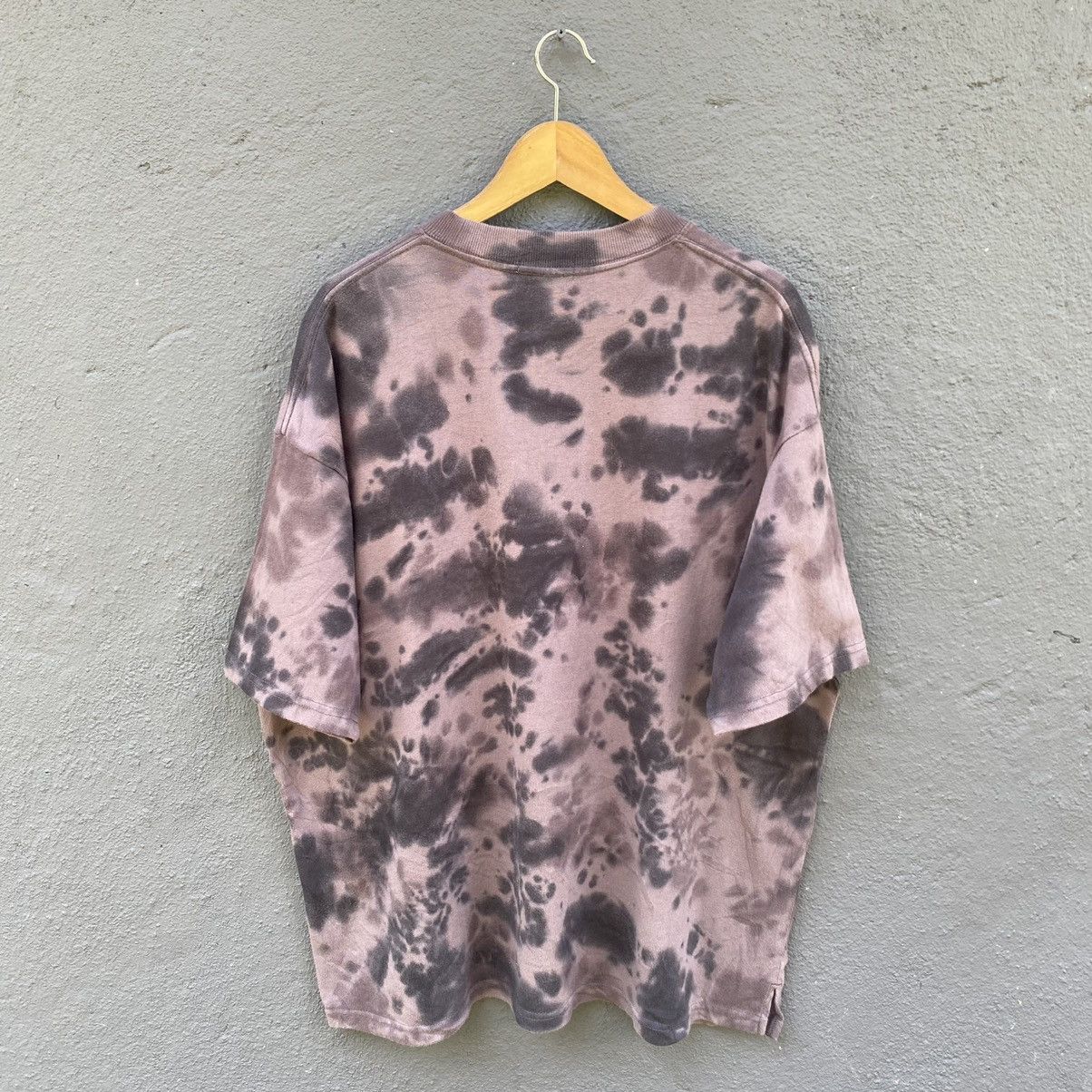 Beams Lights Japanese Brand Oversized Pocket Tie Dye Tee - 2