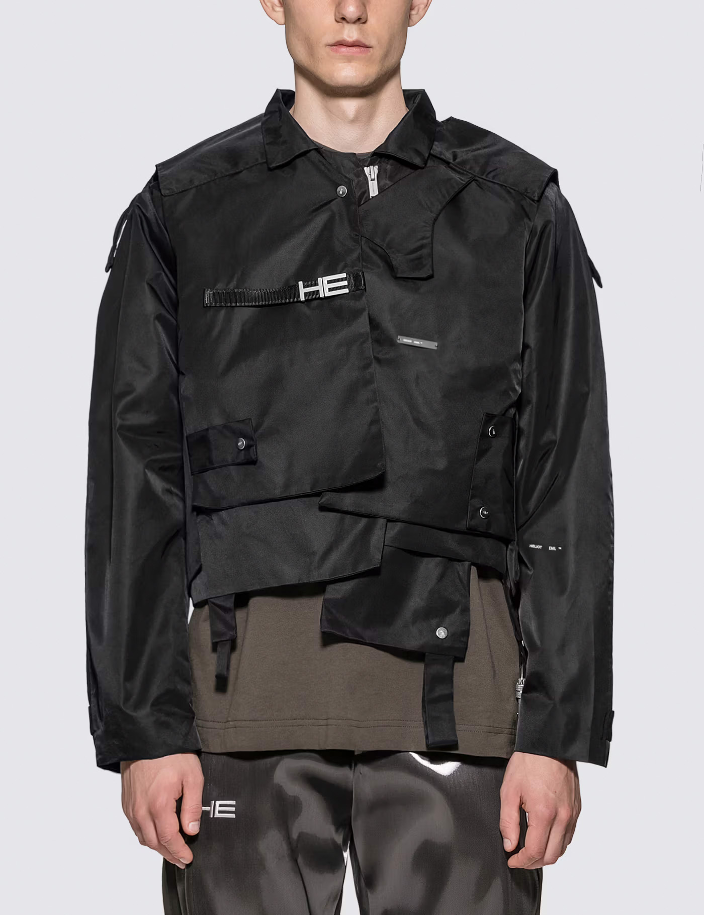 SS20 'TORQUED ELLIPSE' BULLFIGHTER TECHNICAL JACKET - 2