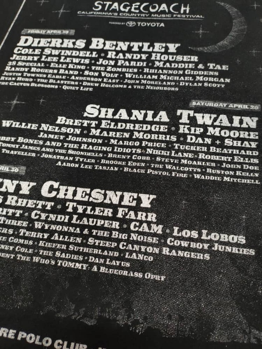Band Tees - Stagecoach Concert T - 2