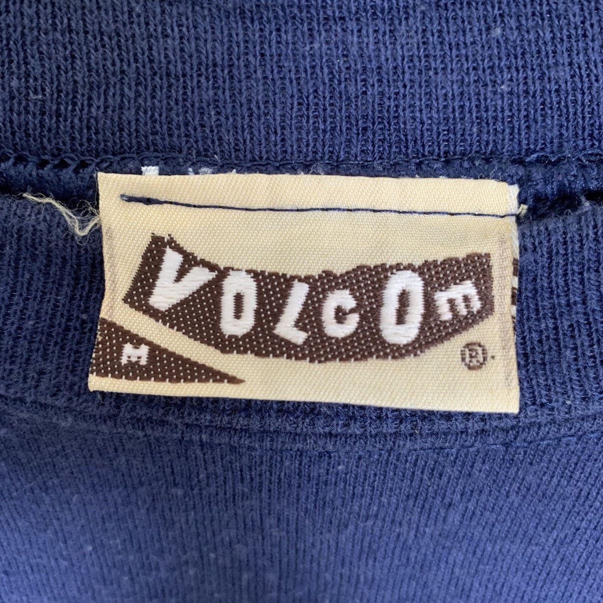 Vintage Volcom Sweatshirt Navy Blue - 9