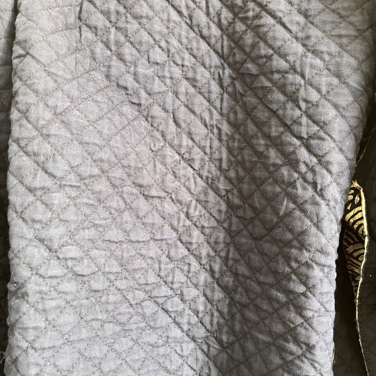 Vintage - Steals Quilted Sashiko Japan Sweater Winter - 11