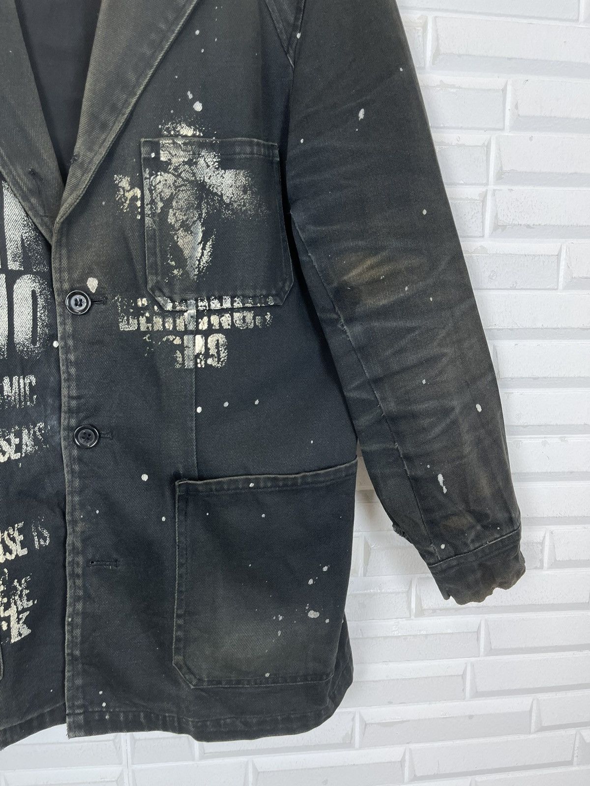 Japanese Brand - VINTAGE BERNING SHO INSPIRED PUNK DESIGN JACKET - 3