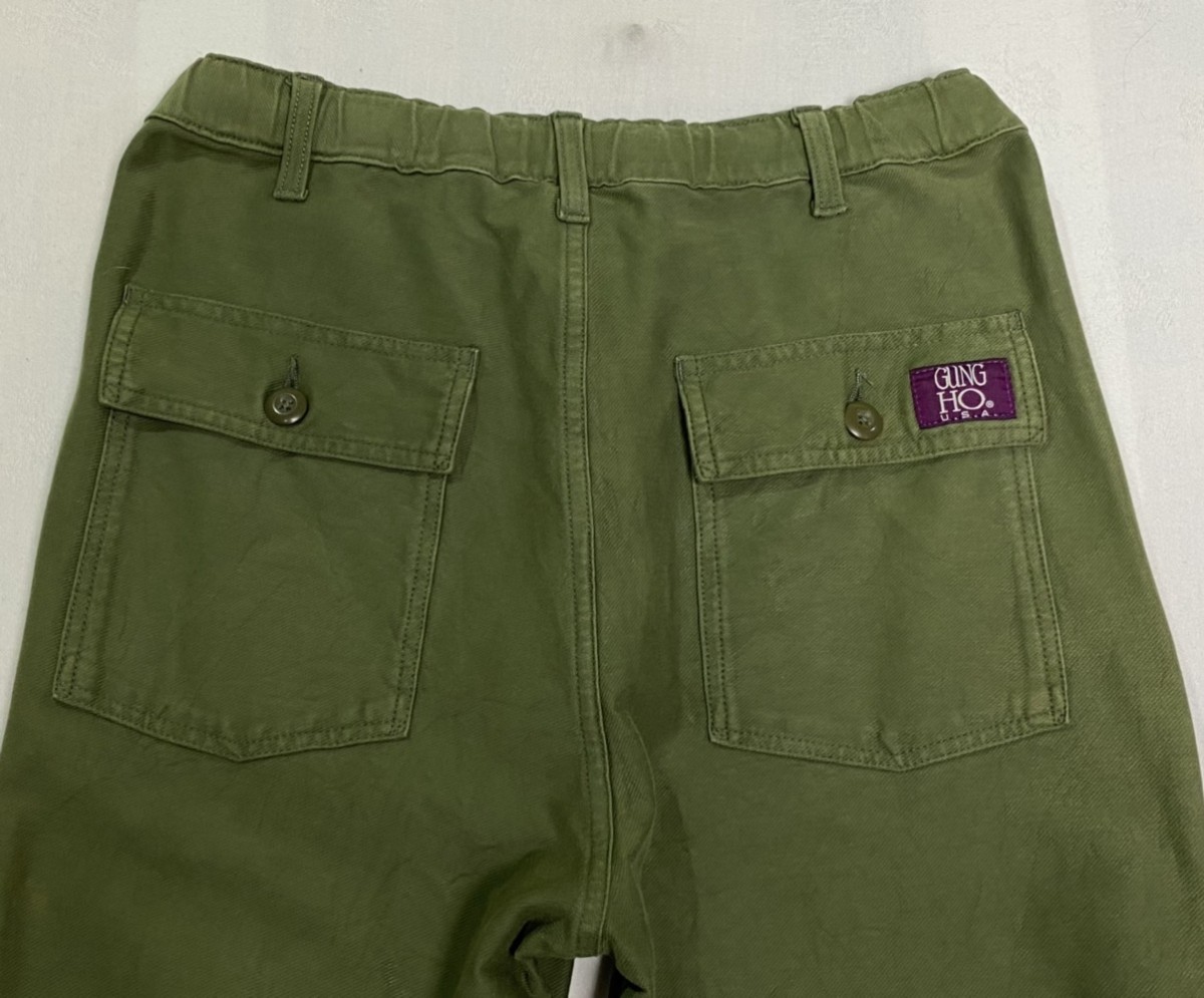 Japanese Brand - Sontaku x Gung Ho Sun Faded Baker Easy Pants - 6