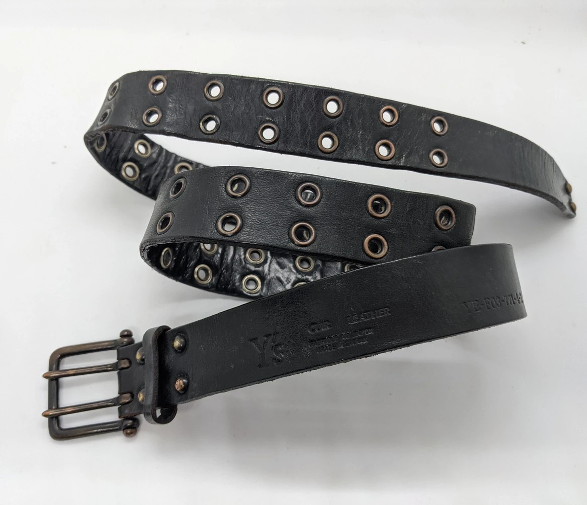 Vintage Yohji Yamamoto leather belt - 3