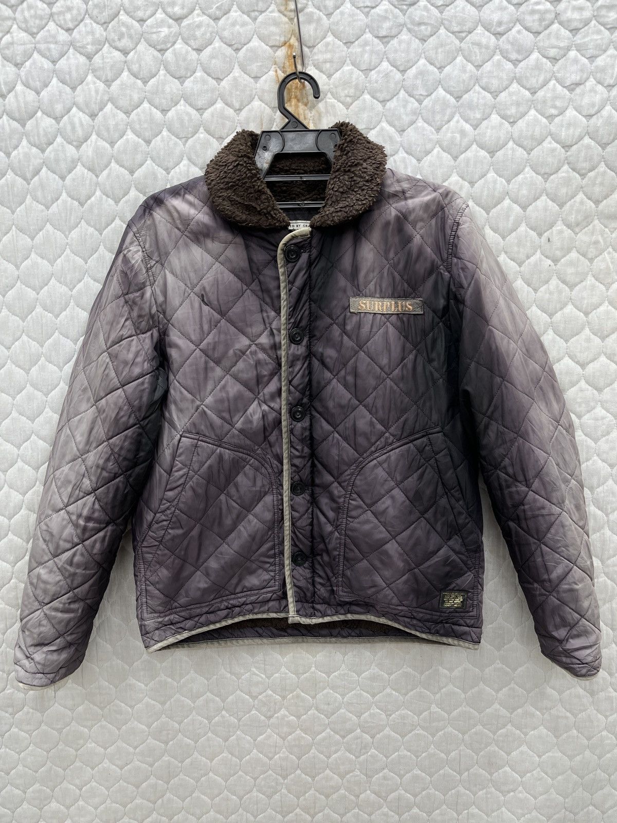 🔥🔥🔥ARCHIVE SURPLUS QUILTED SUN FADED JACKET - 1