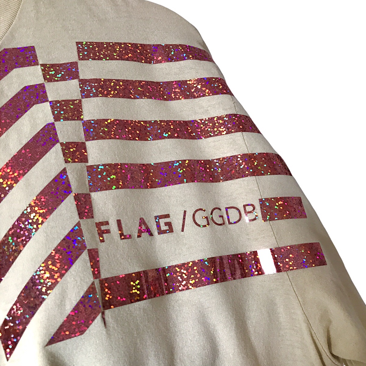 Authentic Golden Goose Deluxe Brand Italy GGDB Flag Tee - 4