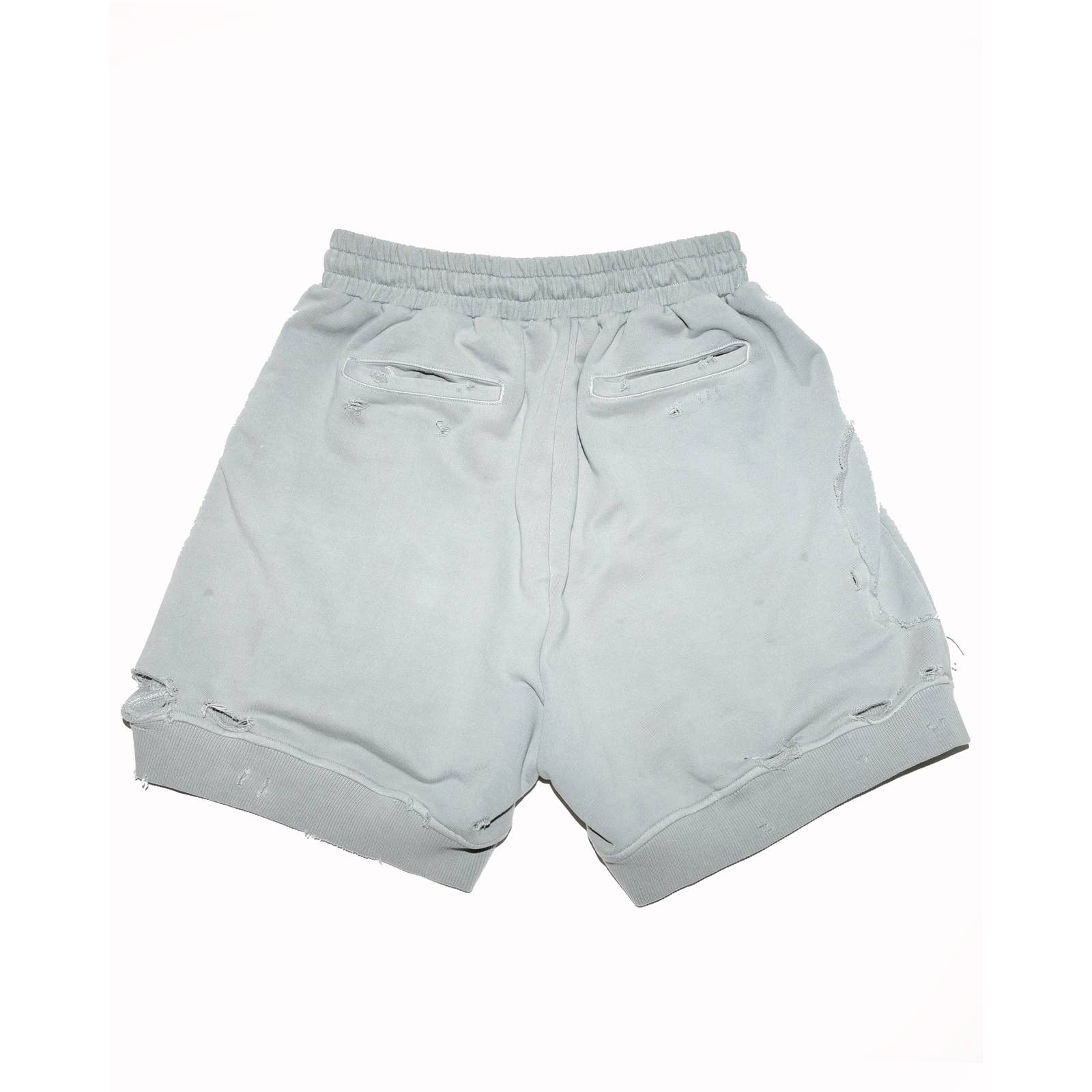 C2H4 Distressed Sweat Shorts - 2