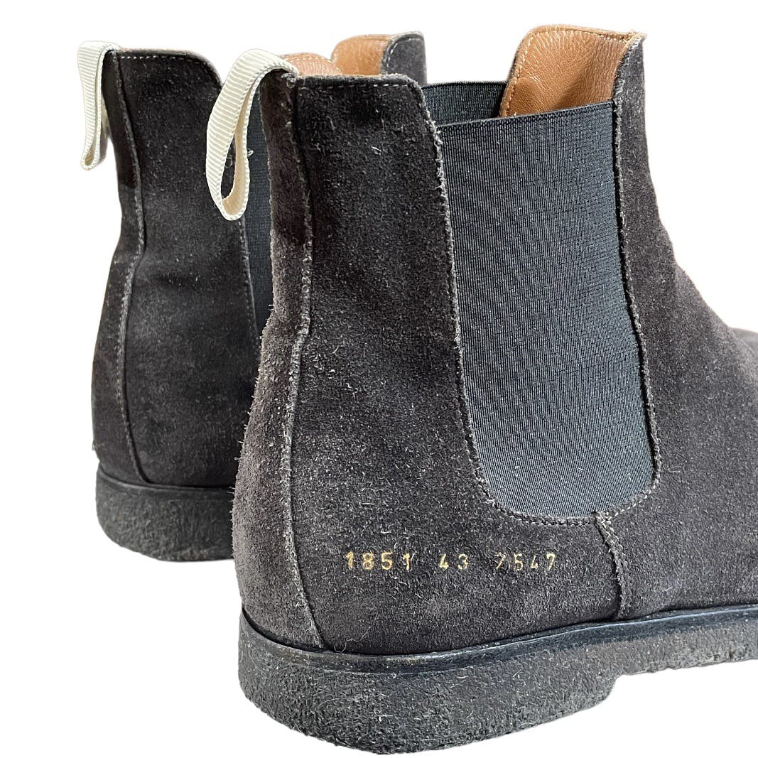 Suede Ankle Chelsea Boots - 7