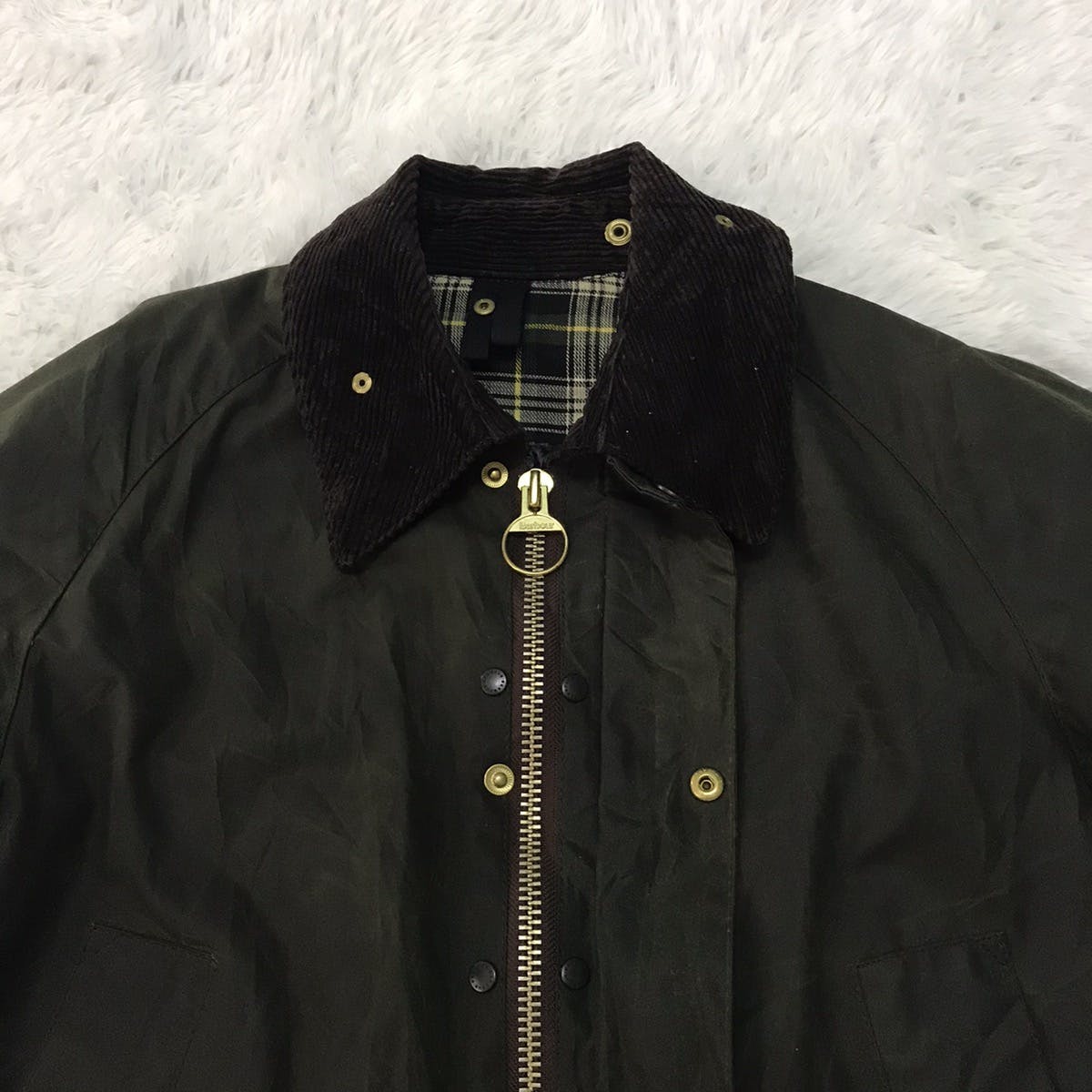 Barbour Wax A100 Bedale Jacket Made in England - 14