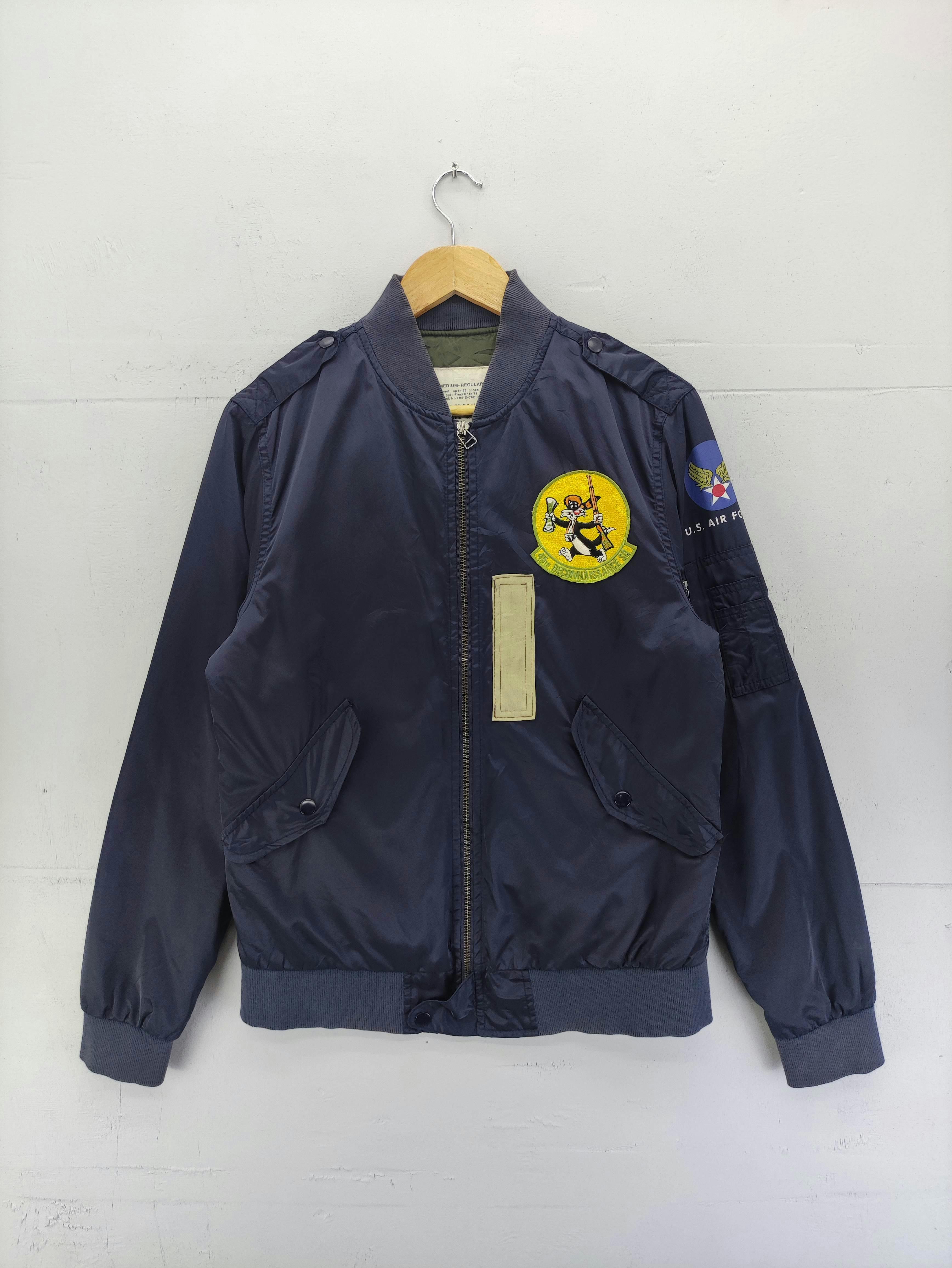 Vintage Aspesi Bomber Jacket Embroidery Big Logo - 1