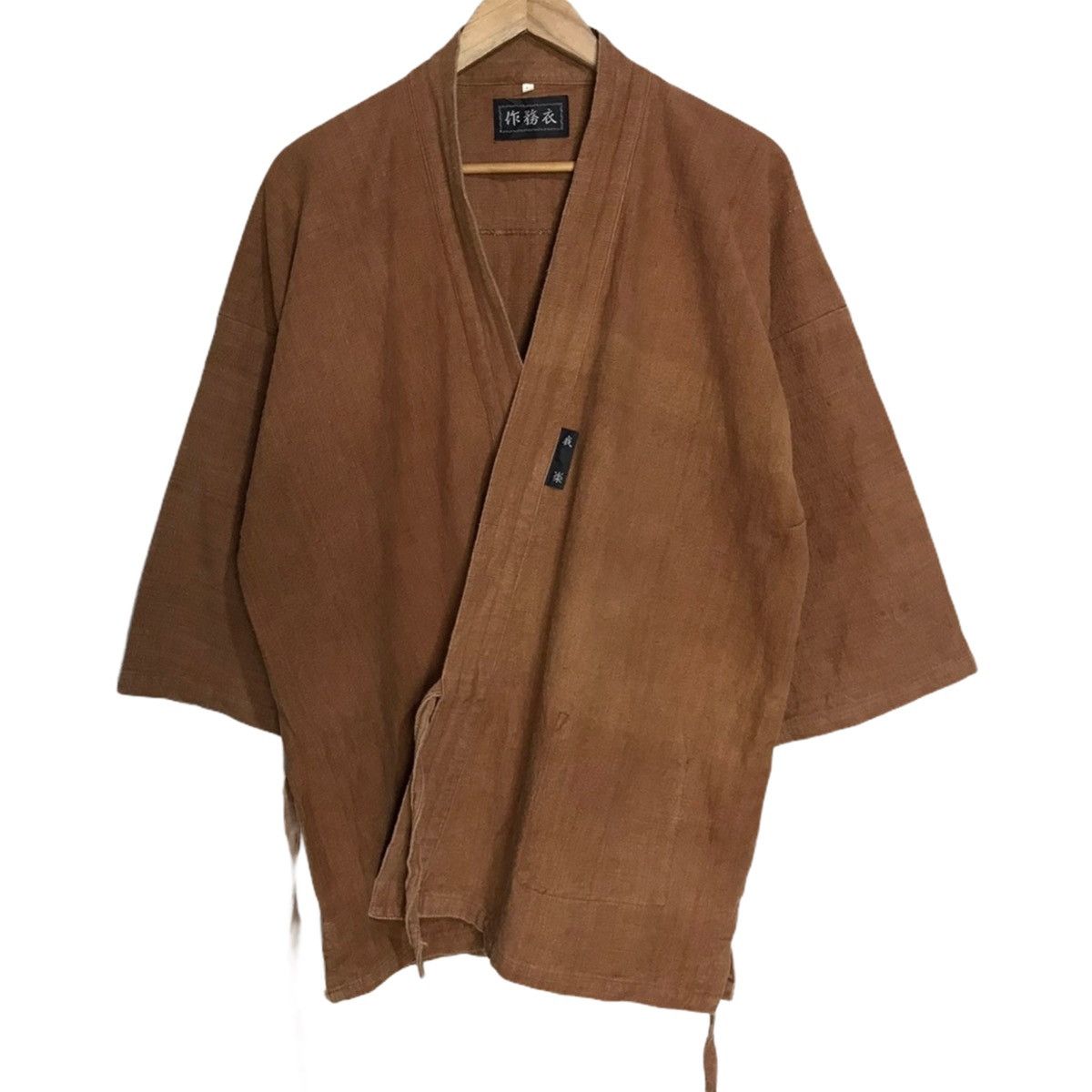 Japanese Brand - brown kimono japan jacket - 1