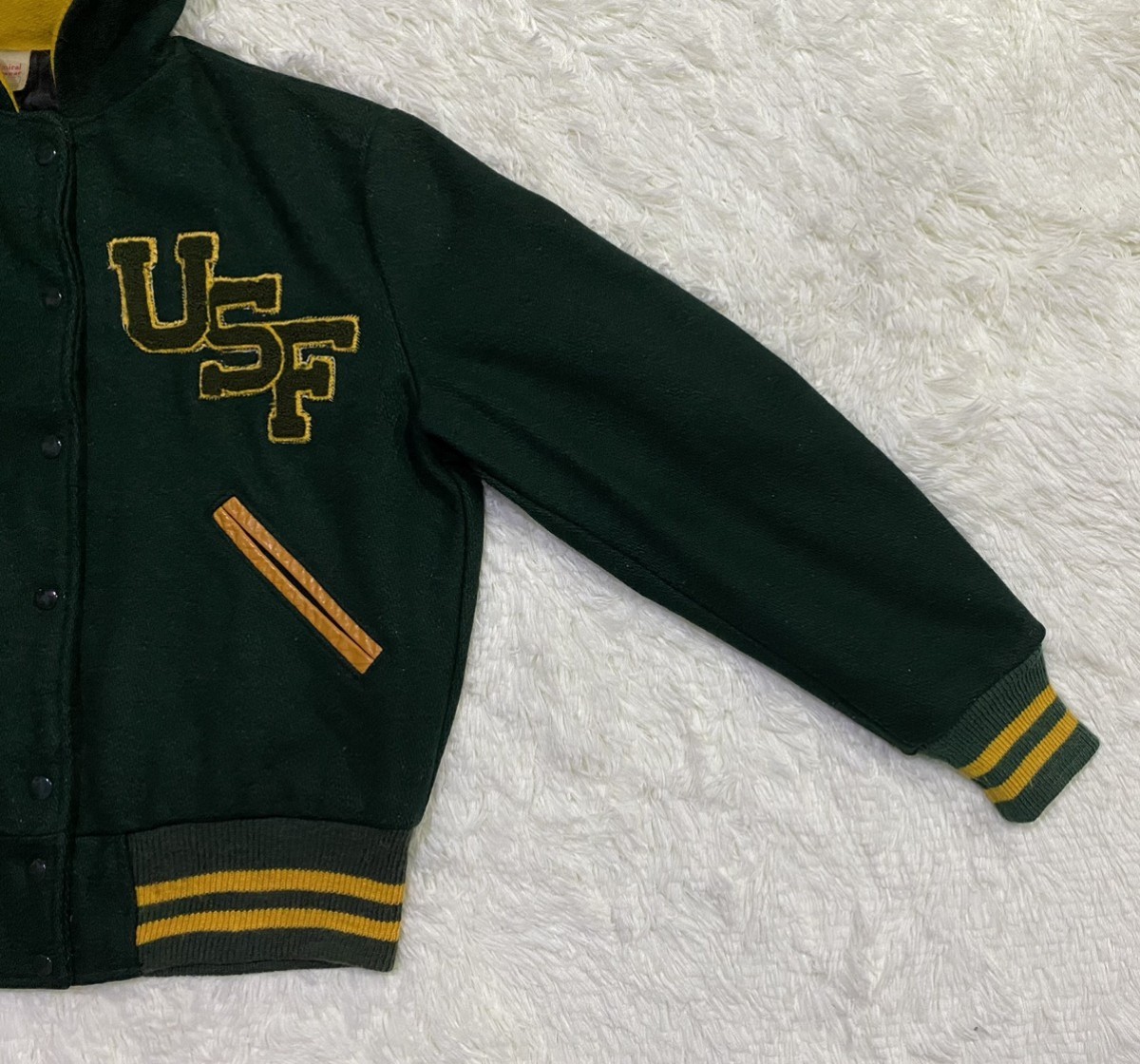 Vintage - Custom Made Award Jacket Vintage Varsity Jacket by Admiral - 11