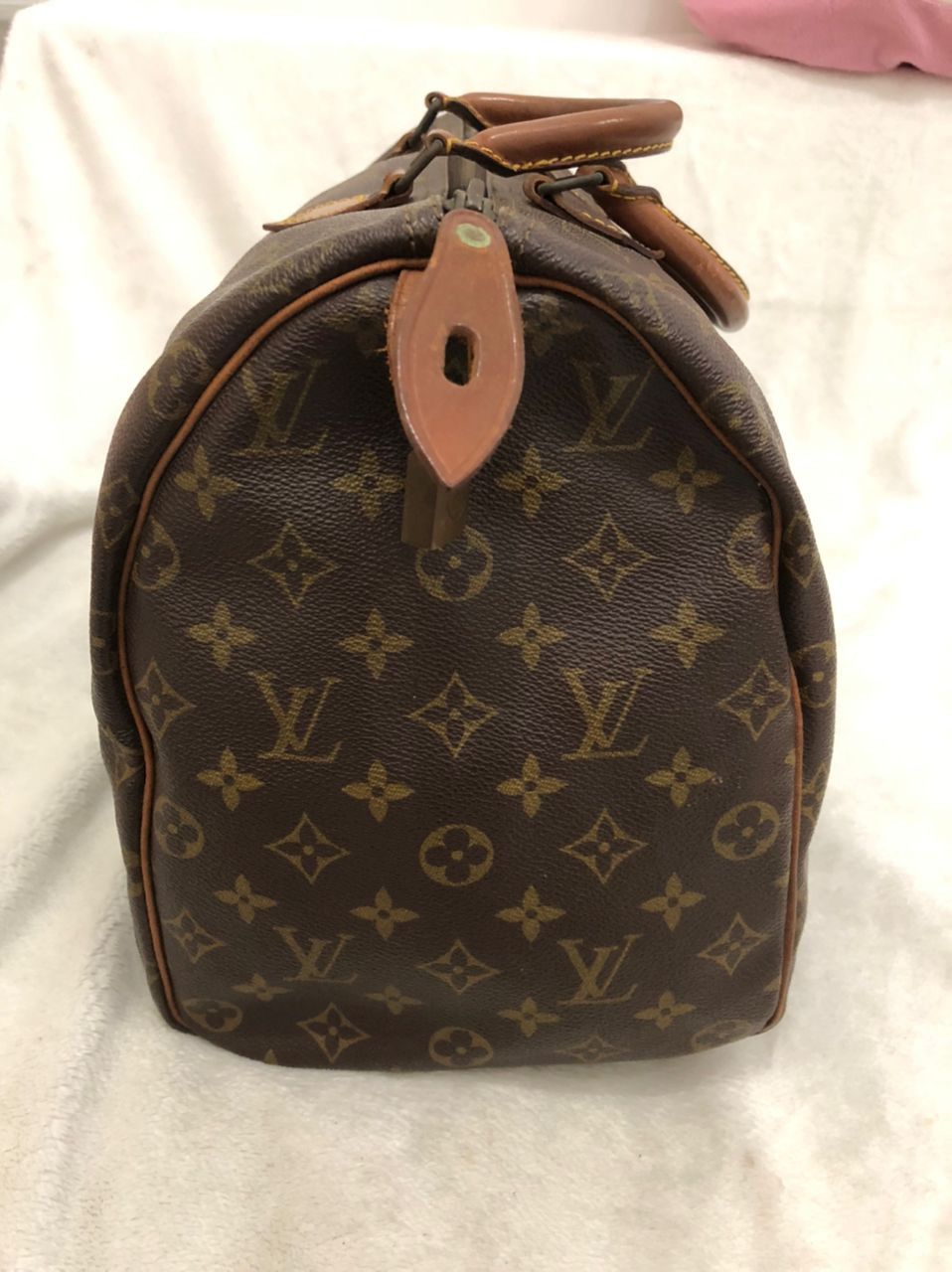Authentic Vintage Louis Vuitton Monogram Speedy 40 Handbag - 3