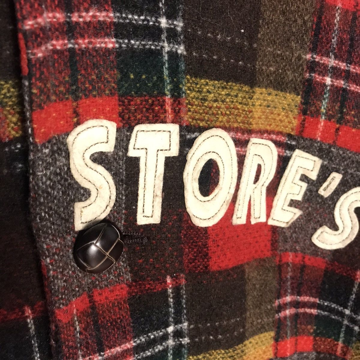 Japanese Brand - Drug store’s check hooded wool jacket - 4