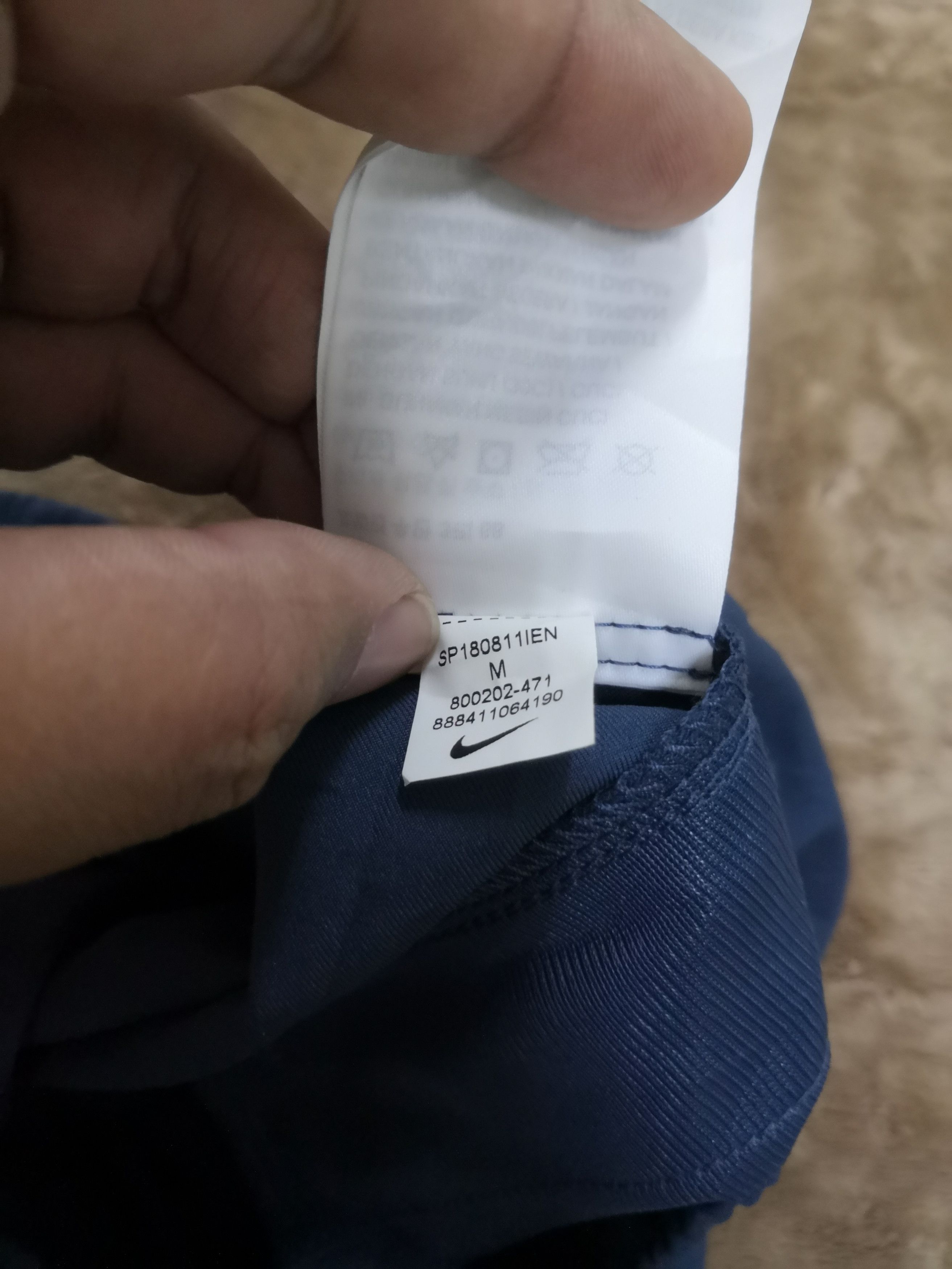 Nike Dri Fit Unisex Gray Jogger Pants M Medium Size - 6
