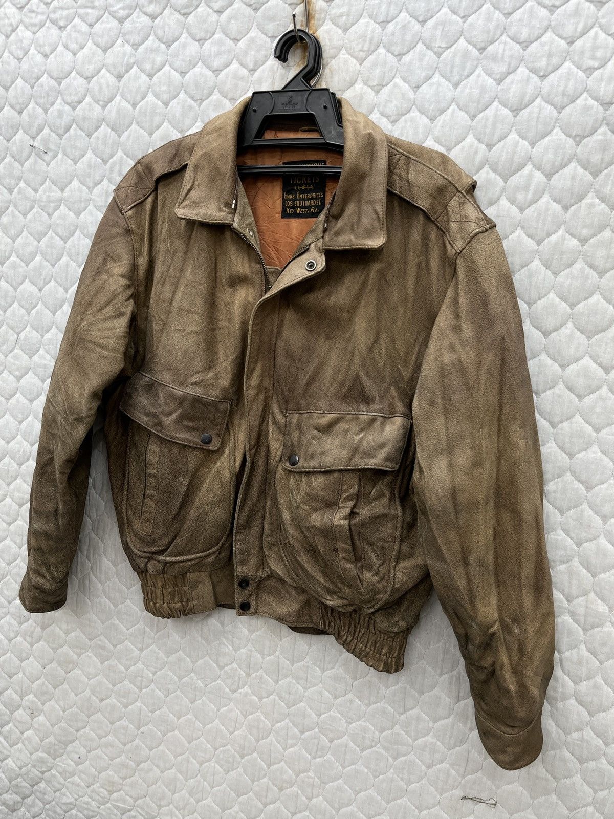 Vintage - 🔥🔥🔥STEALS VTG EVANS ENTERPRISE LEATHER JACKET - 3