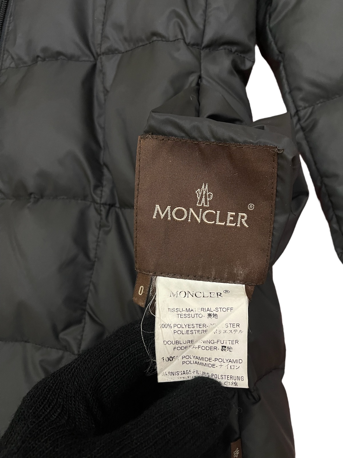 Moncler long puffer jacket reversible down jacket - 18