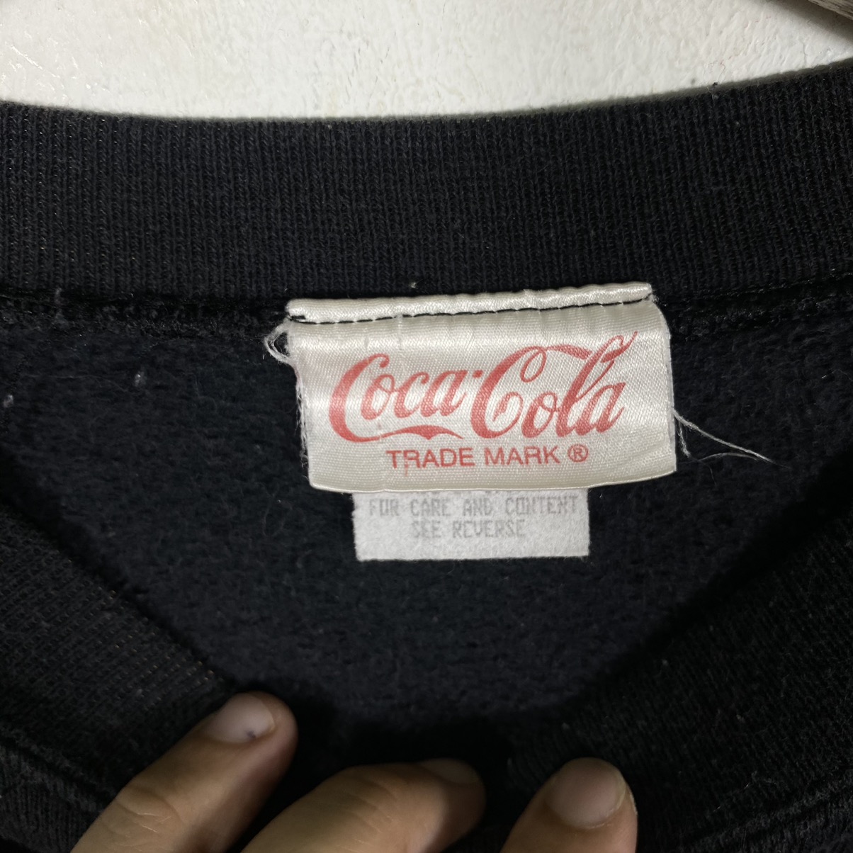 Vintage - Vintage 90s coca cola Sweatshirt 1990 Refreshing Suprise - 6