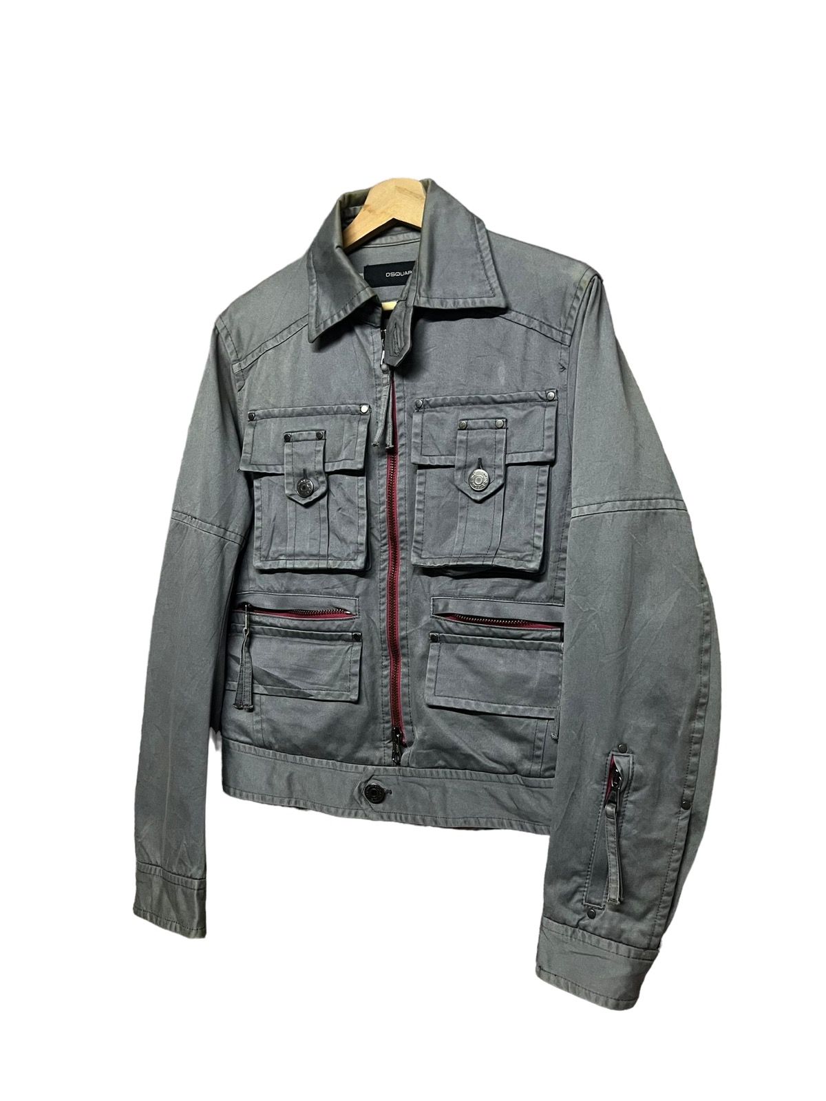Dsquared2 Italy Bikers Multipocket Jacket - 5