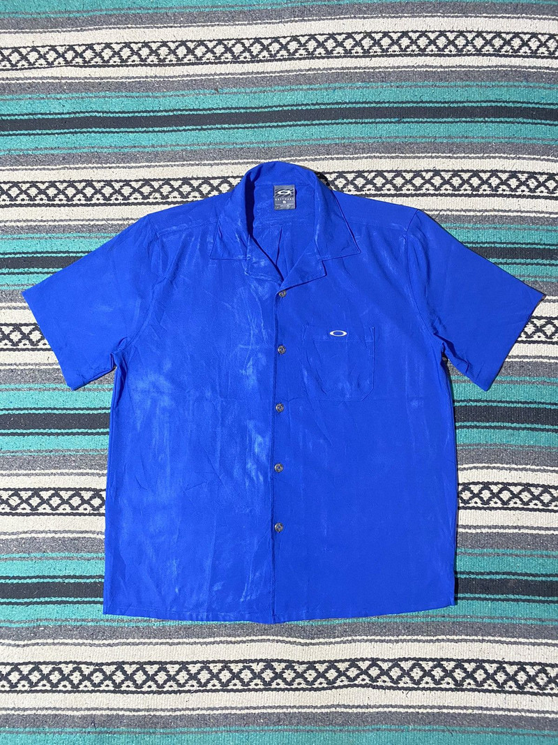 2000s - Oakley Camp Collar Shirt - 1